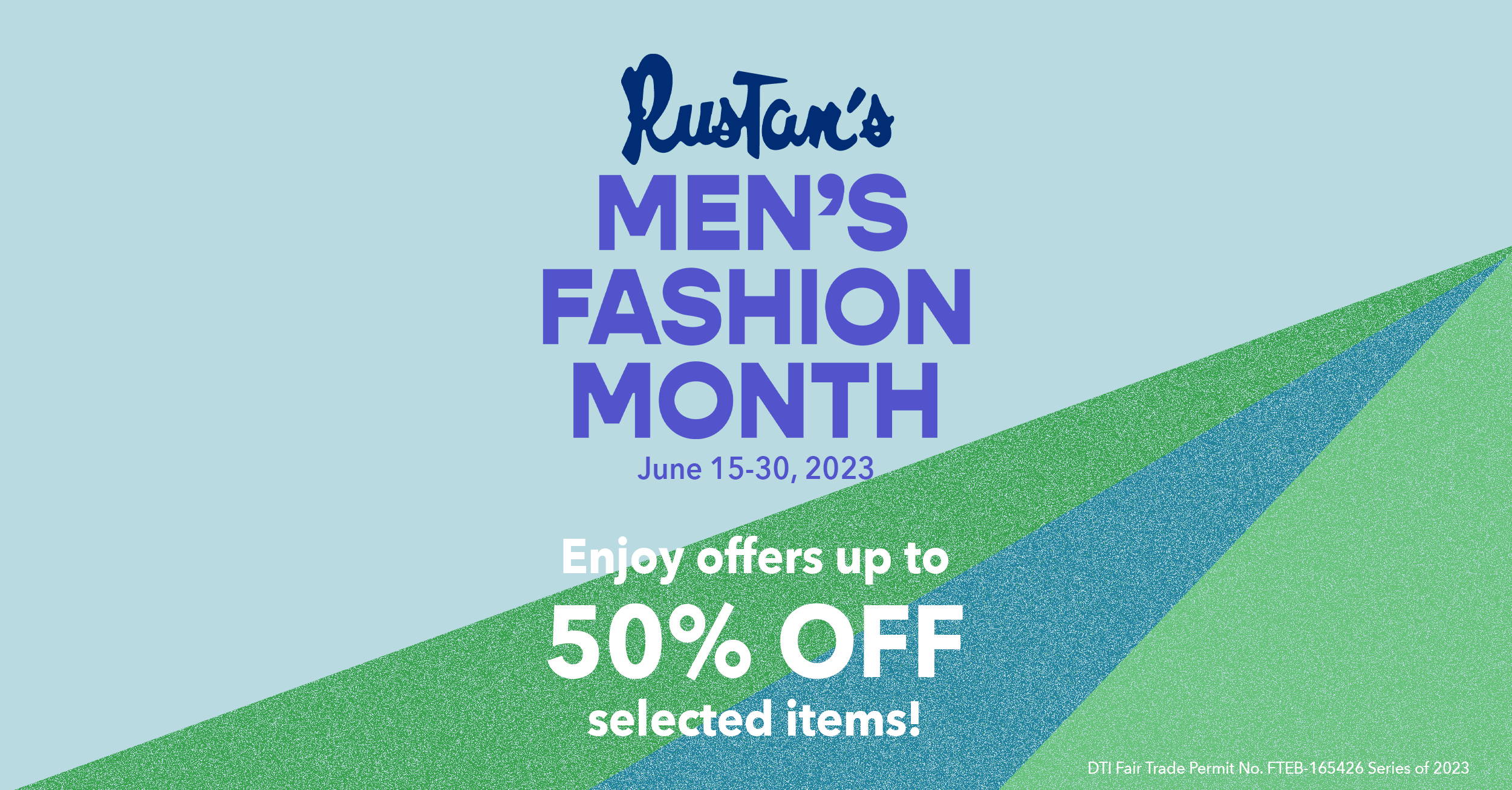Men's Fashion Month: Online Offers