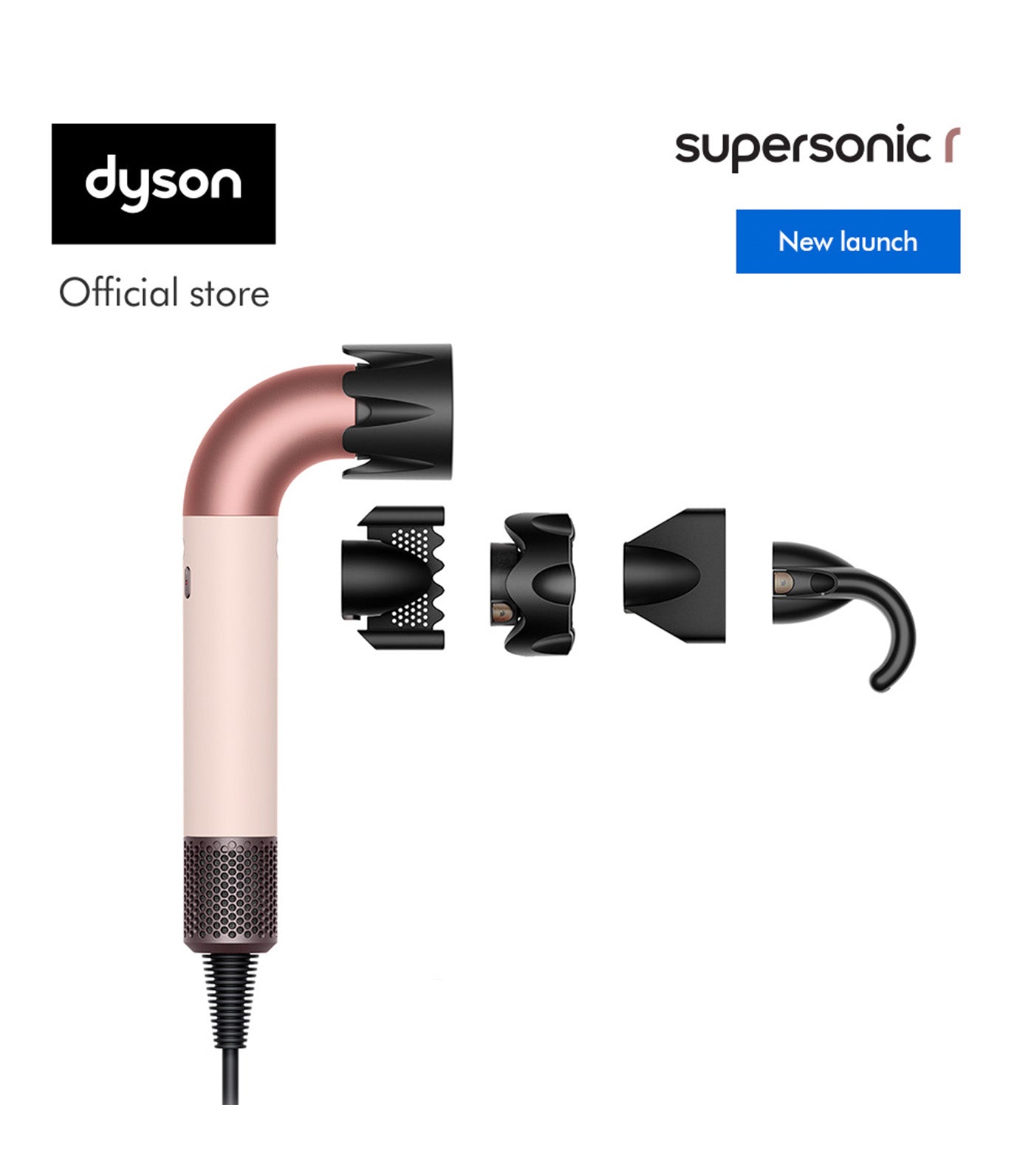Supersonic r™ Hair Dryer Ceramic Pink/Rose Gold