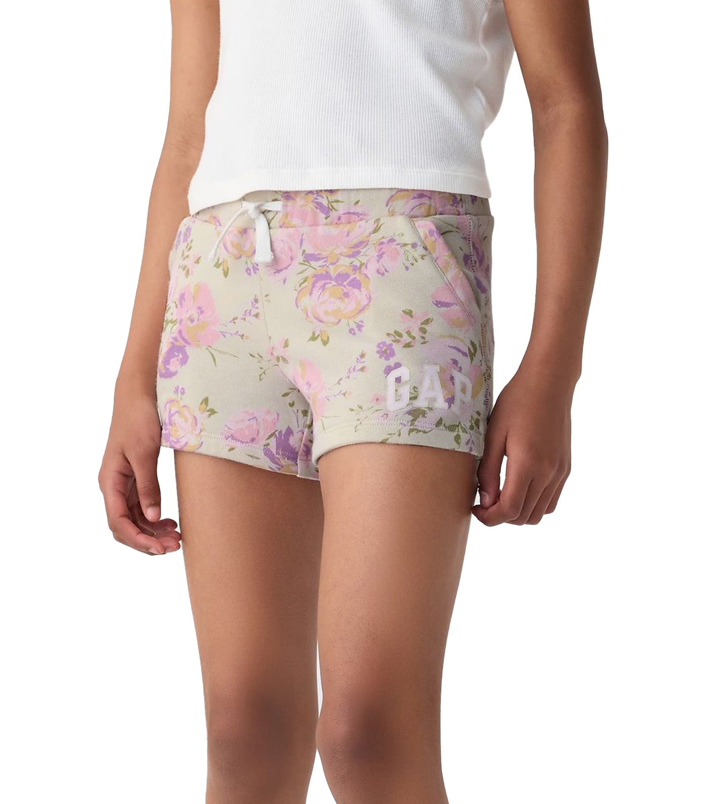 Logo Pull-On Shorts Multi Floral