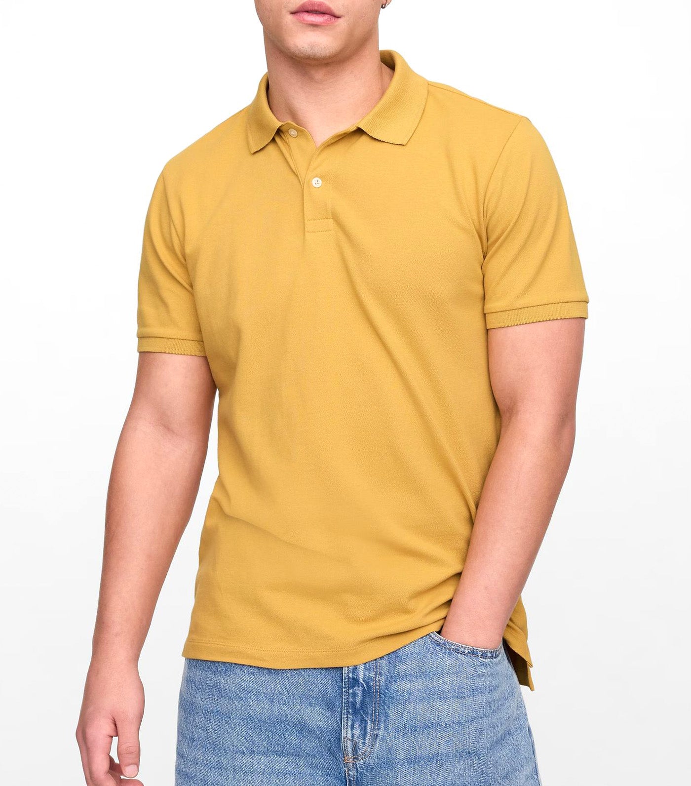 Stretch Pique Polo Shirt