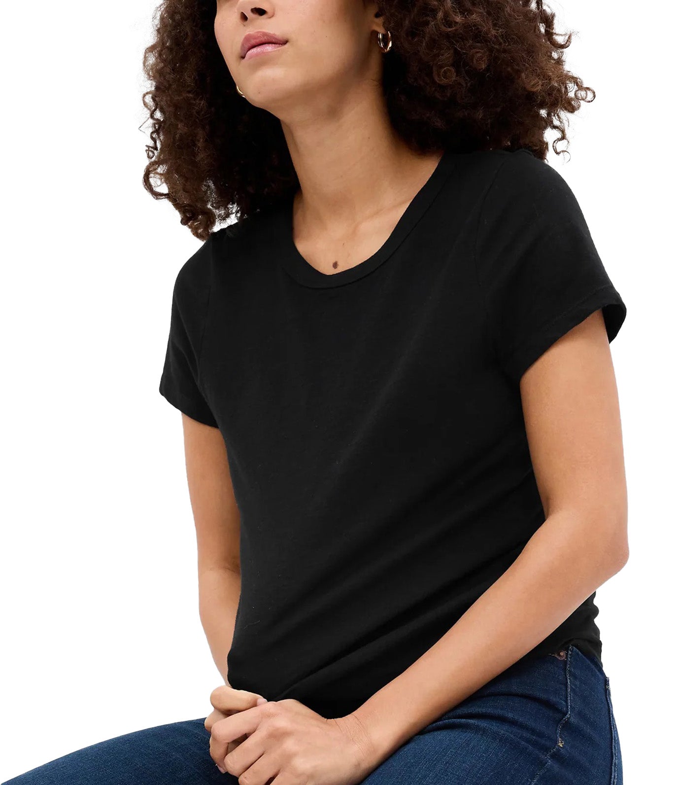 Forever Soft Crewneck T-Shirt True Black V2