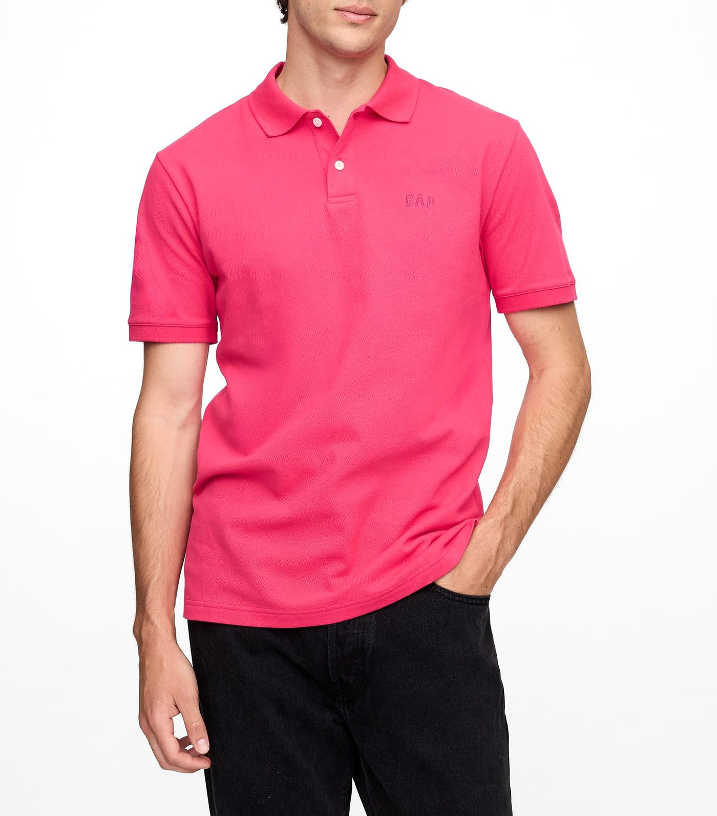 Gap Logo Pique Polo Shirt