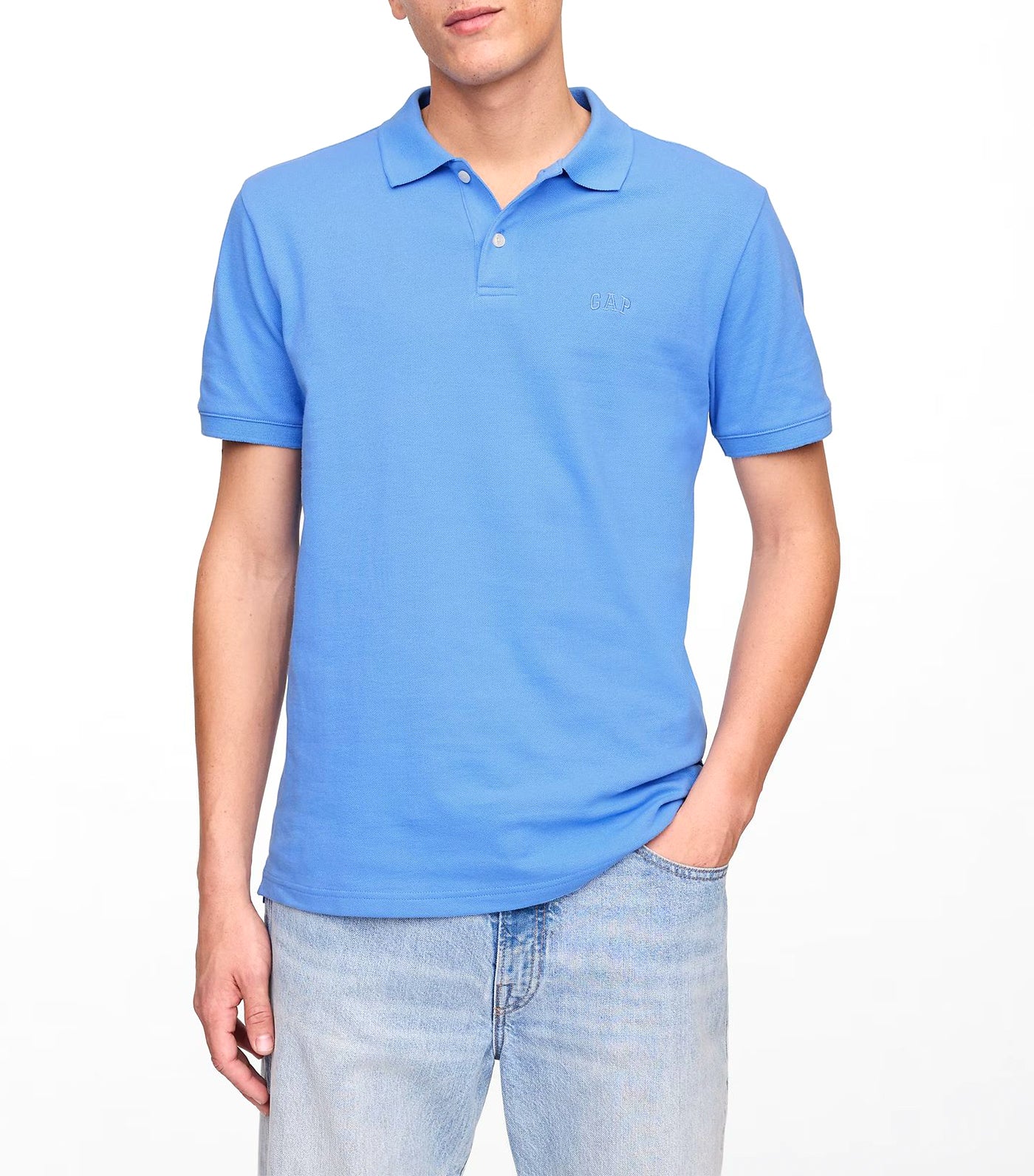 Gap Logo Pique Polo Shirt