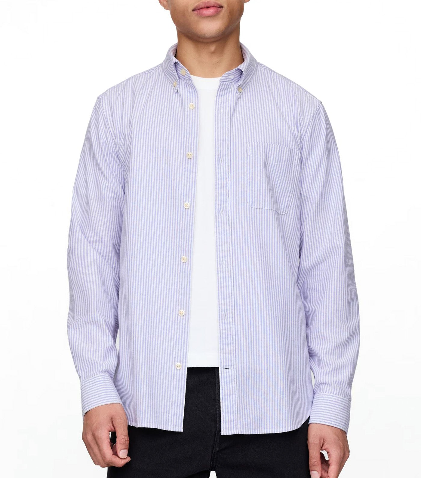 Classic Oxford Shirt in Standard Fit Wisteria Blossom