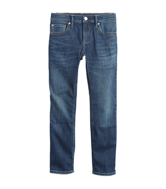 Kids Skinny Jeans with Washwell Dark Wash