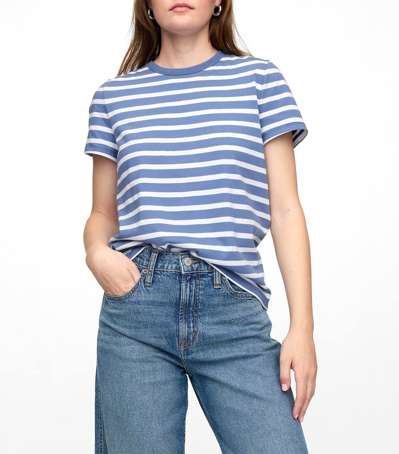 Favorite Stripe Crewneck T-Shirt