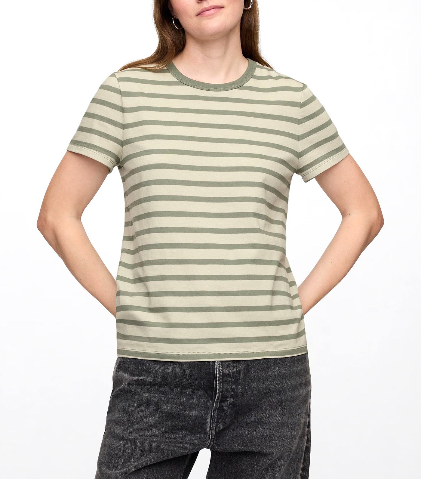 Favorite Stripe Crewneck T-Shirt