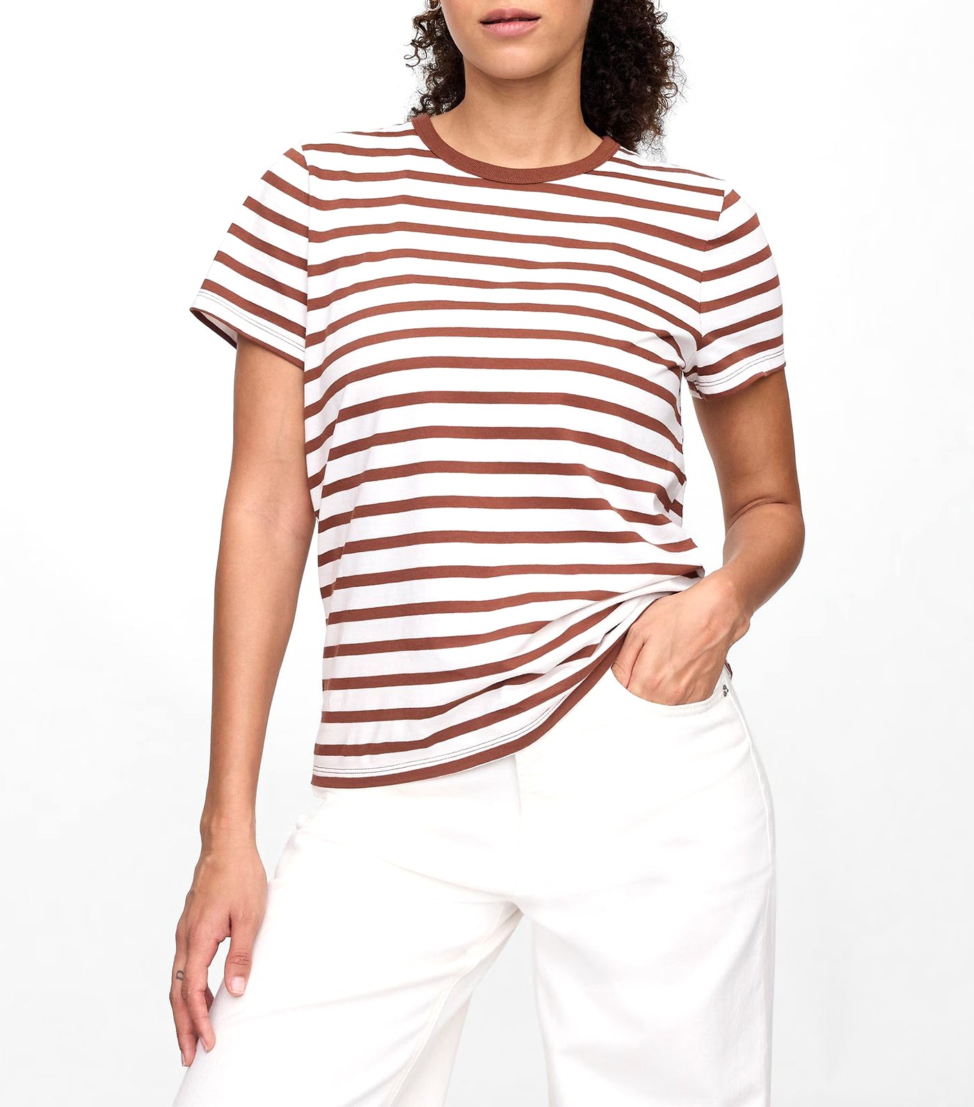 Favorite Stripe Crewneck T-Shirt