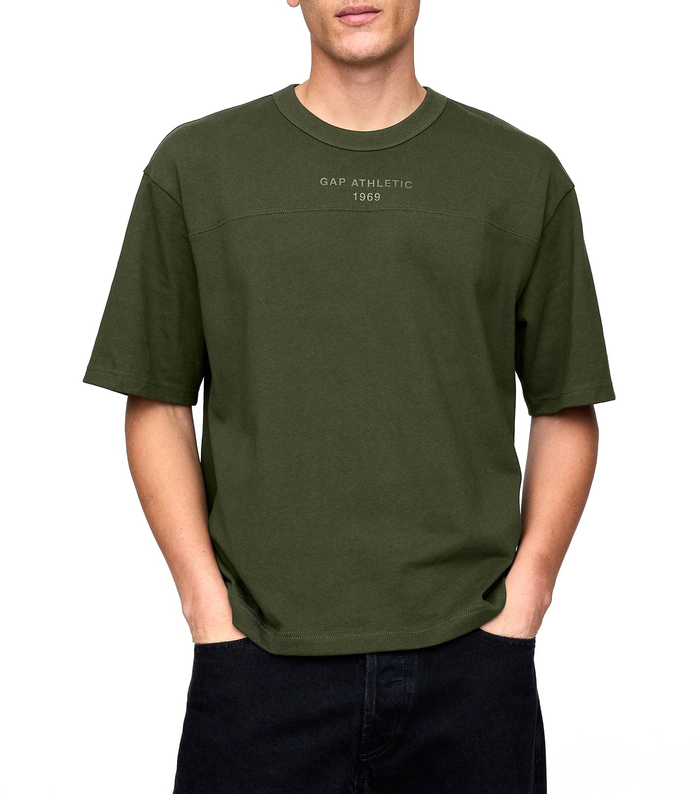 Oversized Athletic Logo T-Shirt