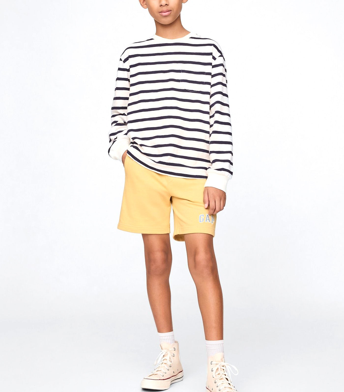 Relaxed Logo Pull-On Shorts