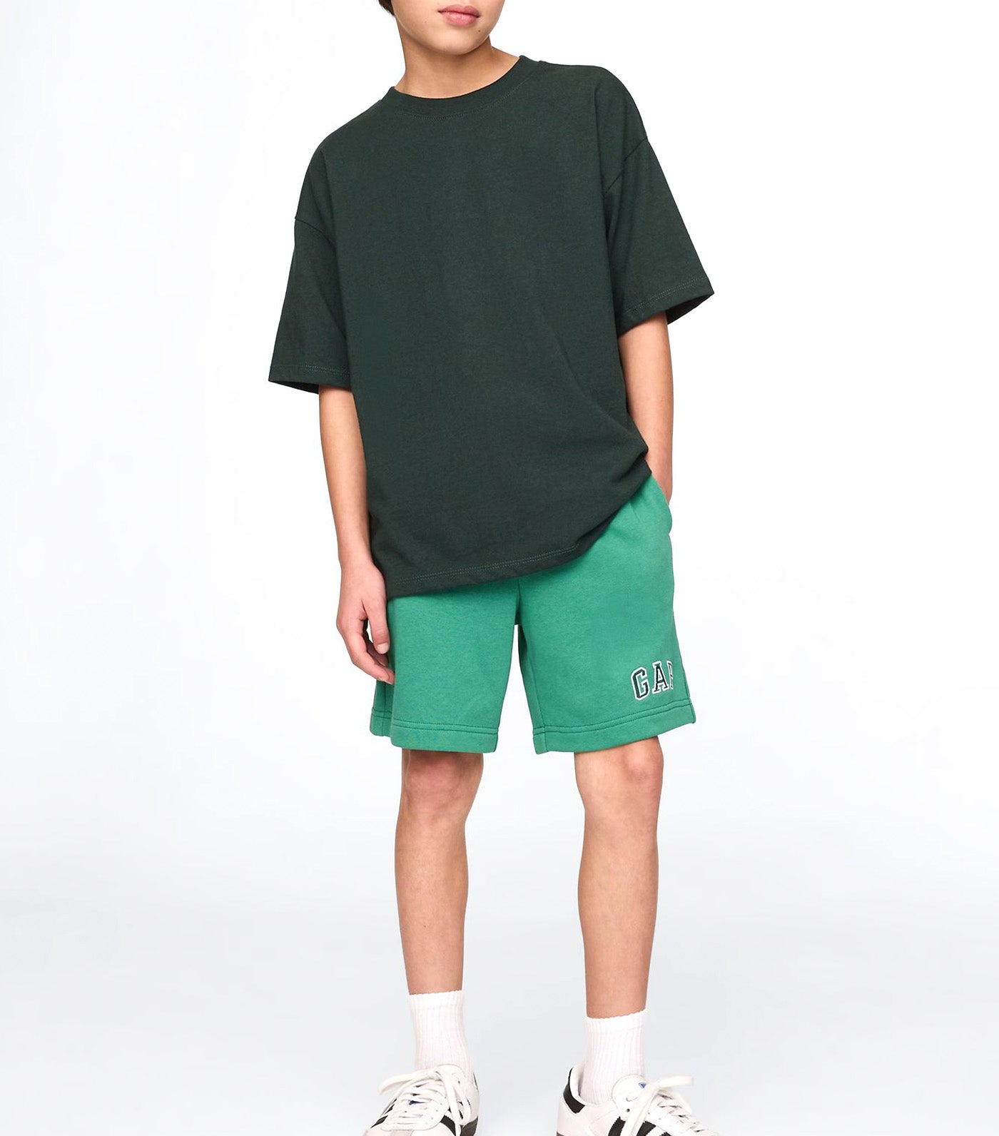 Relaxed Logo Pull-On Shorts