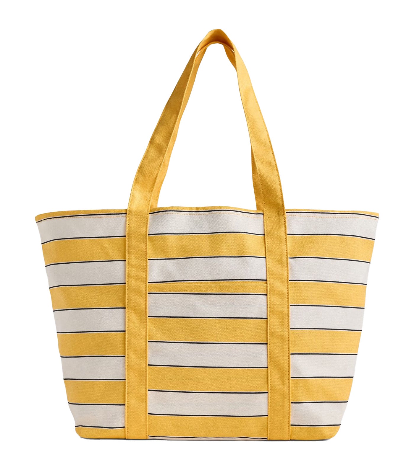 Canvas Stripe Tote Bag