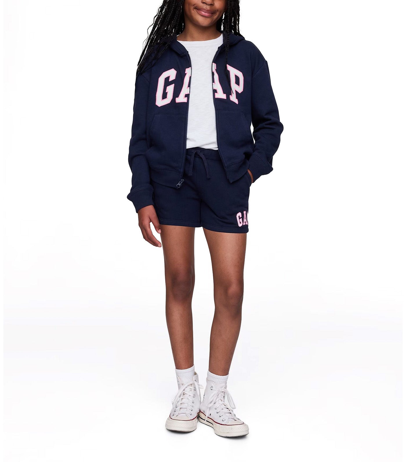 Logo Pull-On Shorts Tapestry Navy