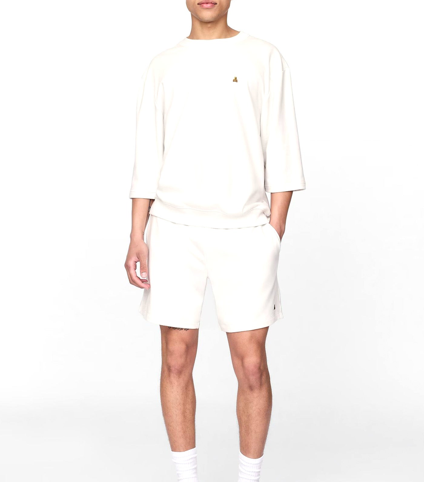 Relaxed French Terry Shorts