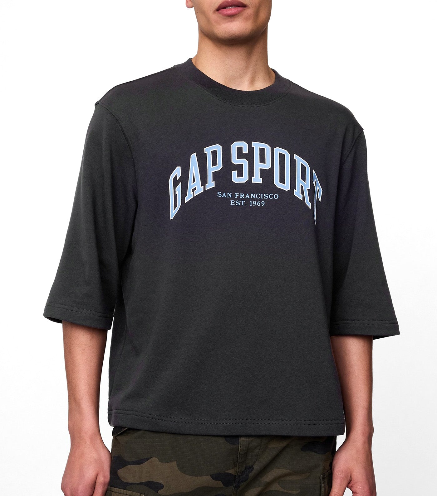 Oversized Graphic Terry T-Shirt