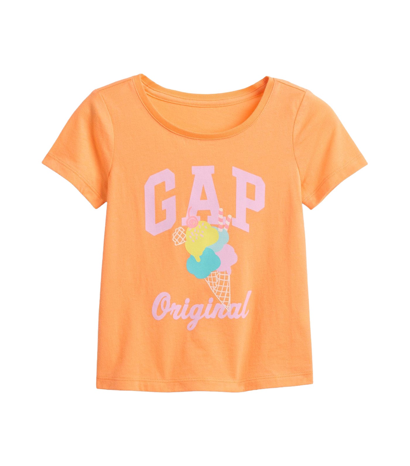 Gap Kids Toddler Graphic T-Shirt Icy Orange