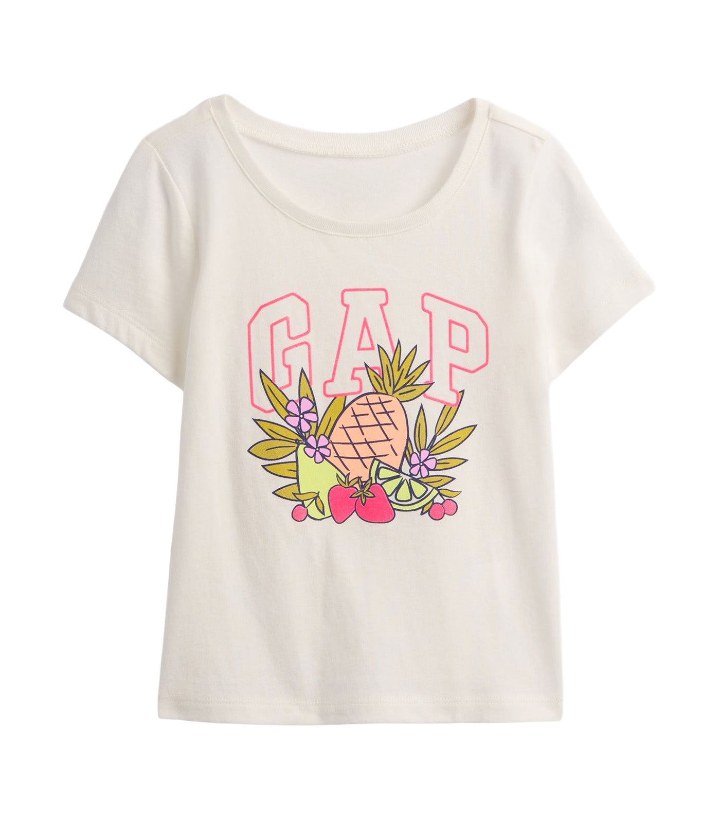 Gap Kids Toddler Graphic T-Shirt New Off White