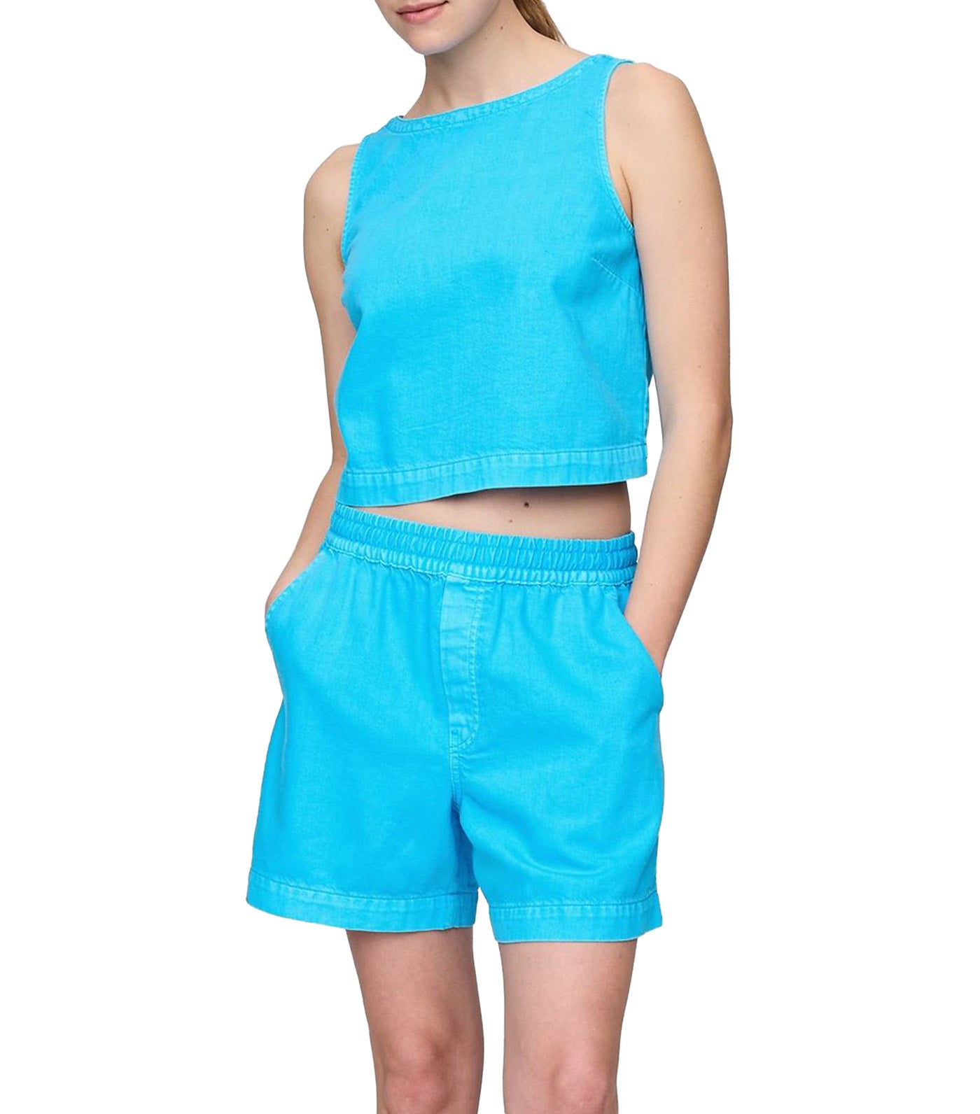 UltraSoft Denim Easy Shorts