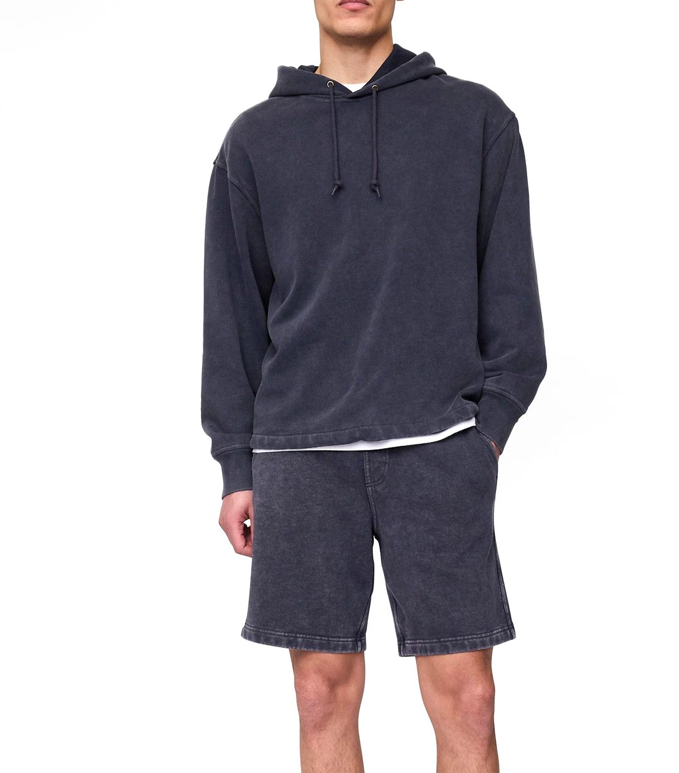GAP Relaxed Sweat Shorts Navy Uniform