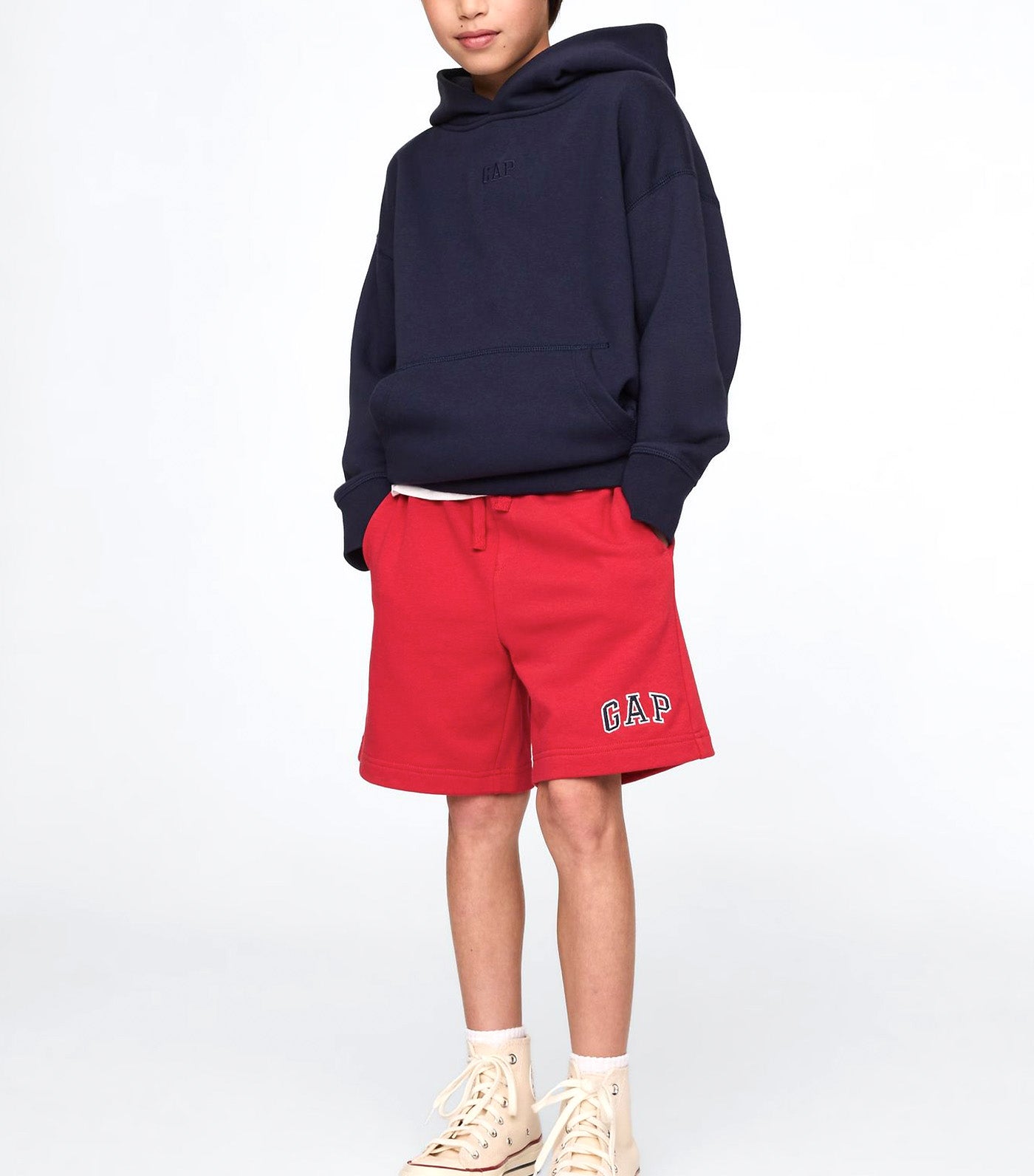 Relaxed Logo Pull-On Shorts