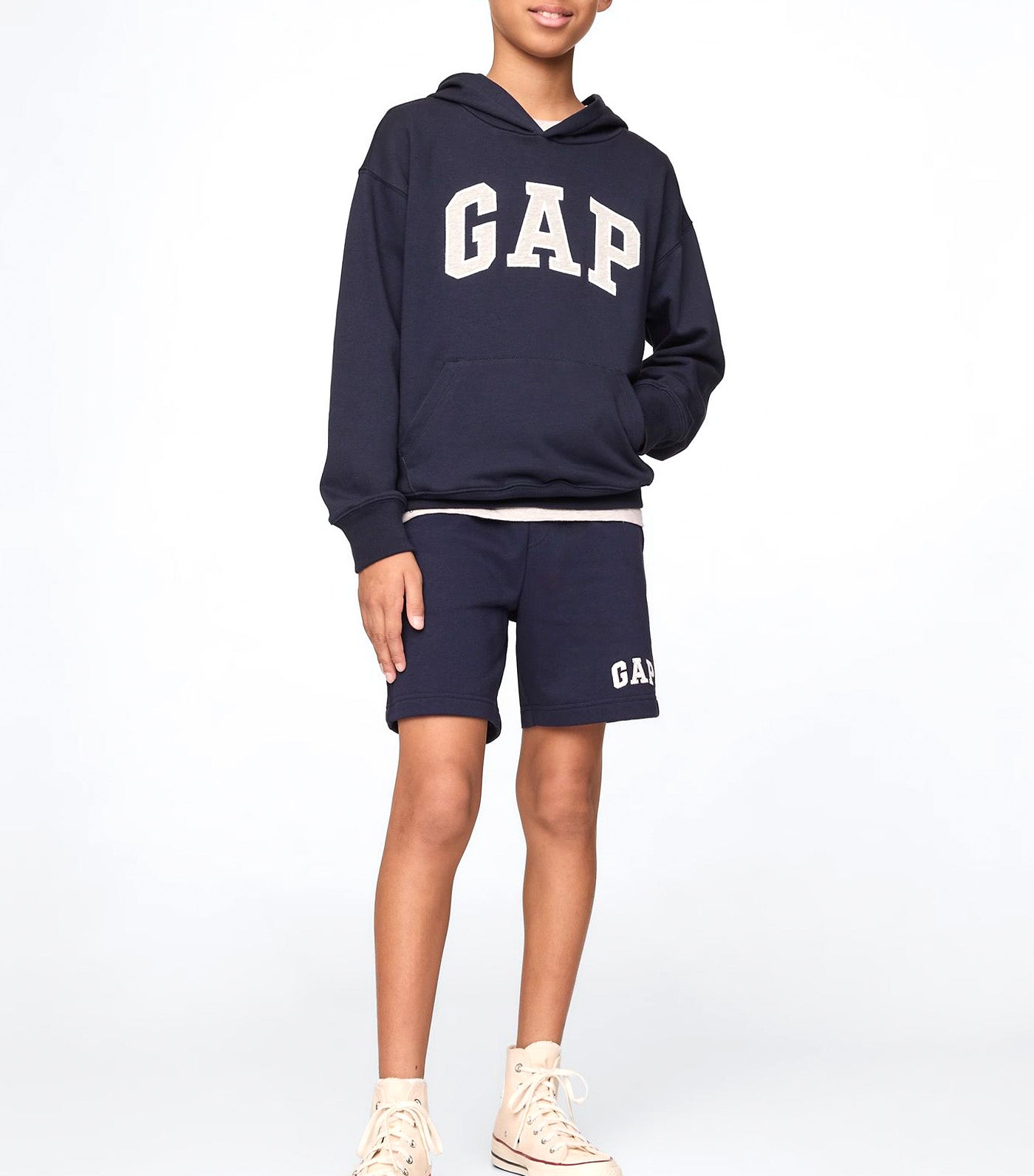 Relaxed Logo Pull-On Shorts