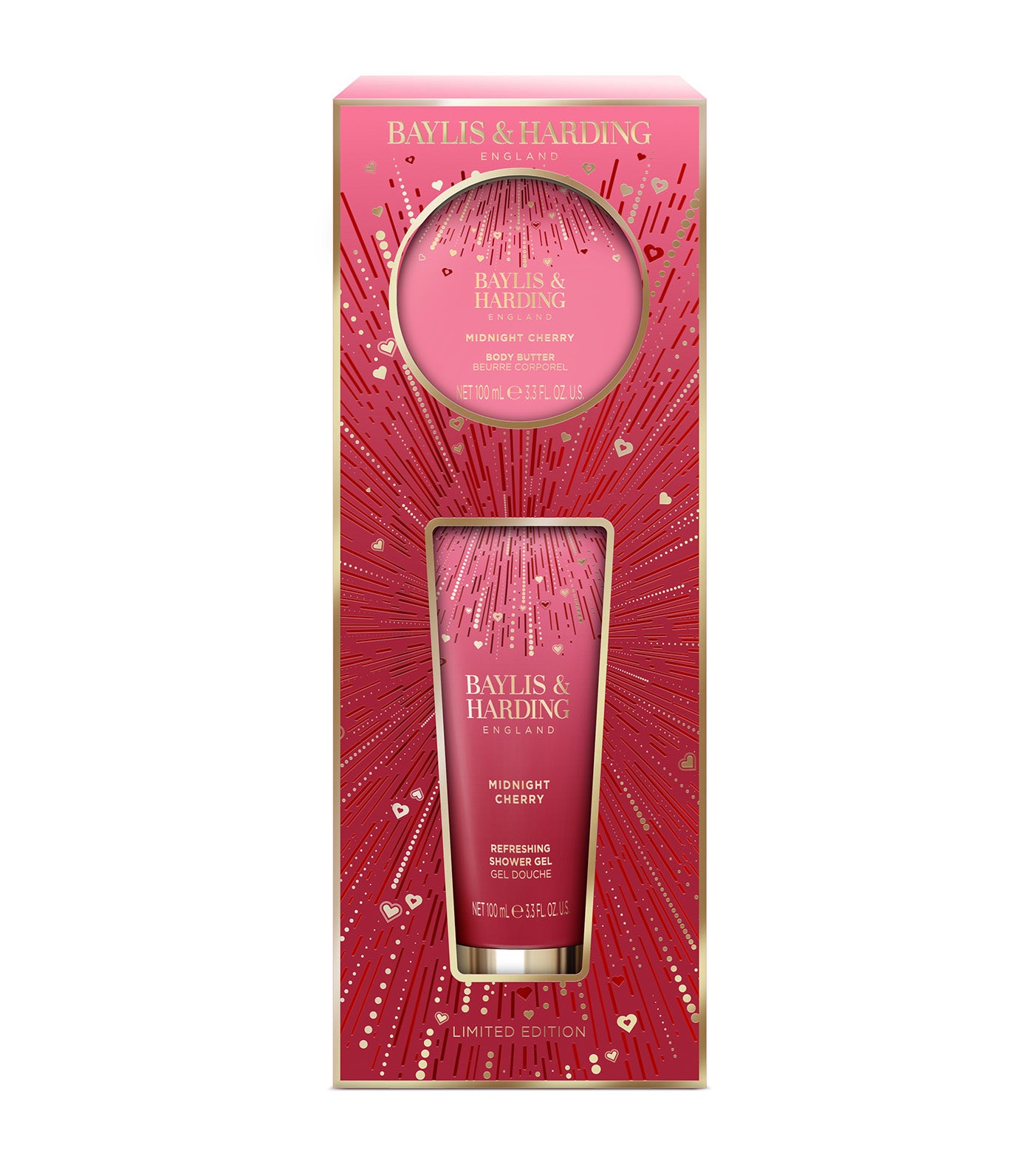 Midnight Cherry Indulgent Body Pamper Duo Gift Set