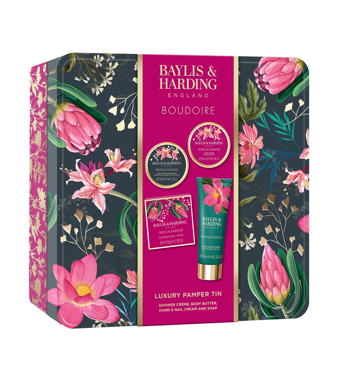 Boudoire Luxury Pamper Tin Gift Set