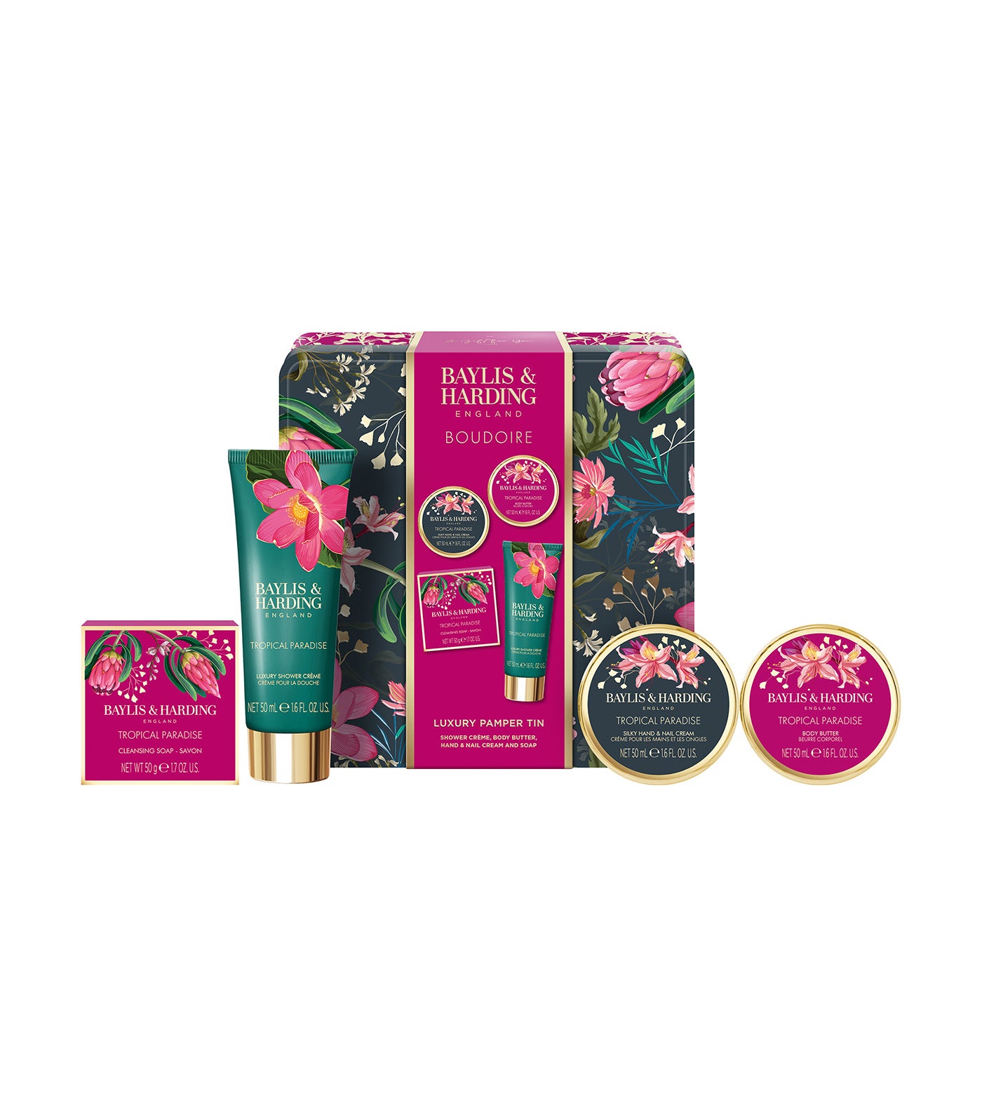 Boudoire Luxury Pamper Tin Gift Set