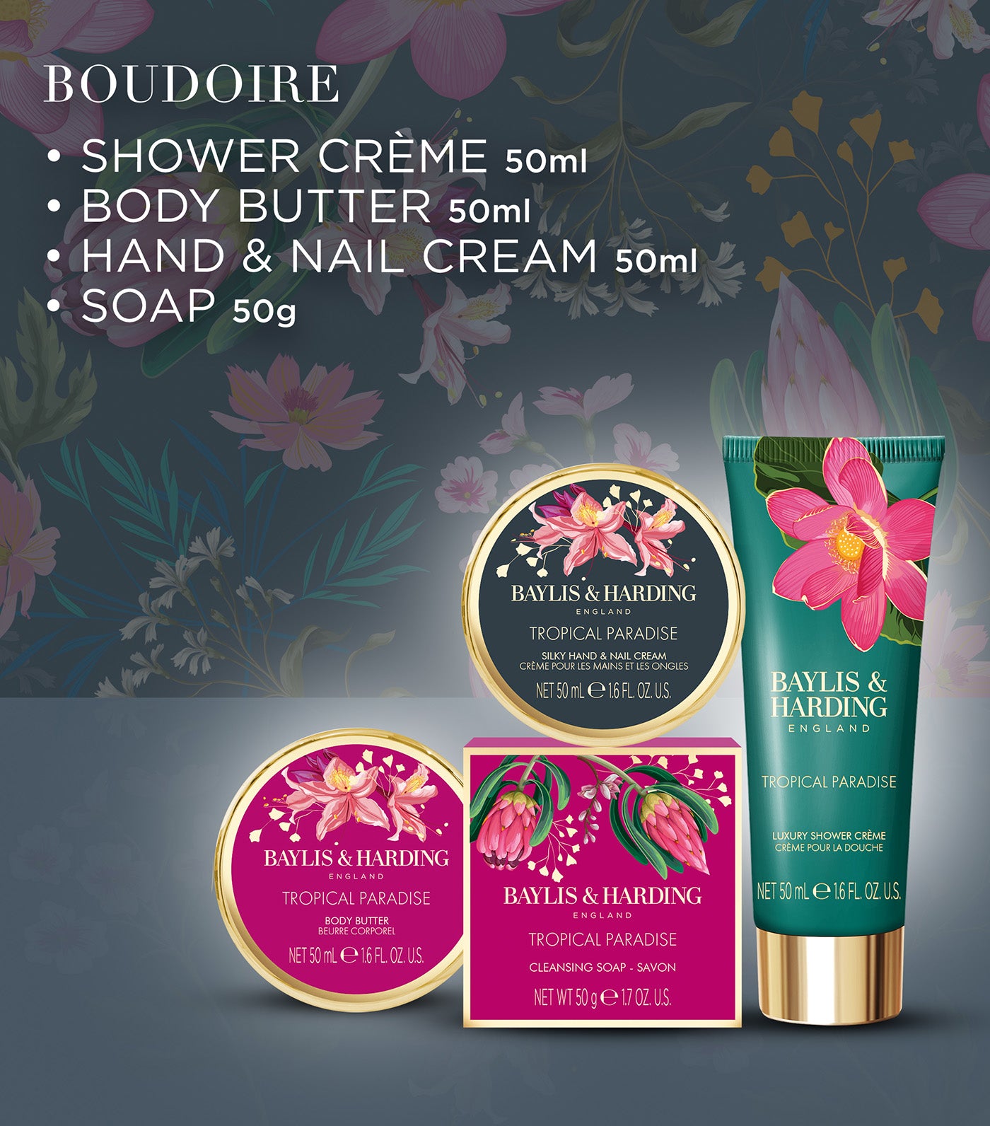 Boudoire Luxury Pamper Tin Gift Set