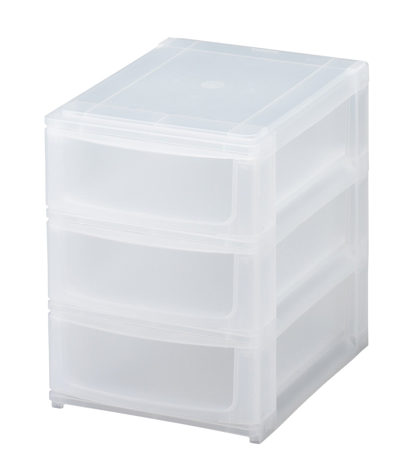 MakeRoom Posdeco A5 Shallow 3-Tier Organizer - Clear