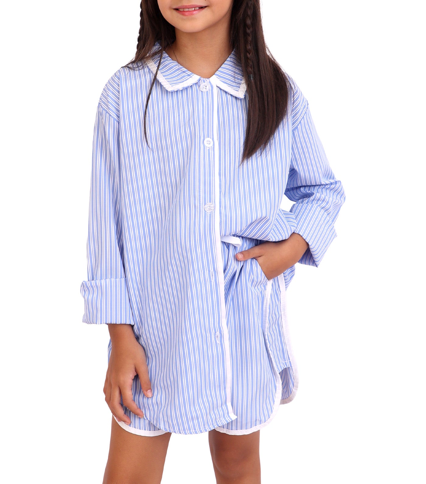 Giselle Striped Pajama Set