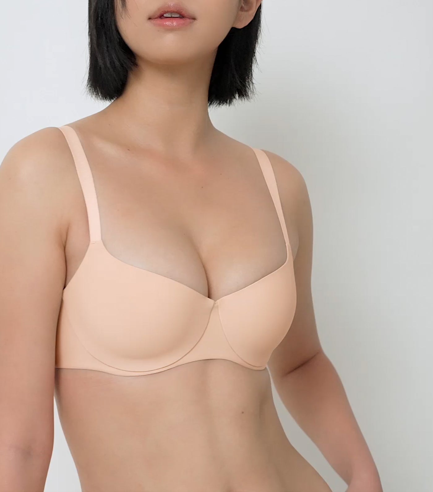 Body Make Up Illusion Smooth Light Padded Wired Bra Skin