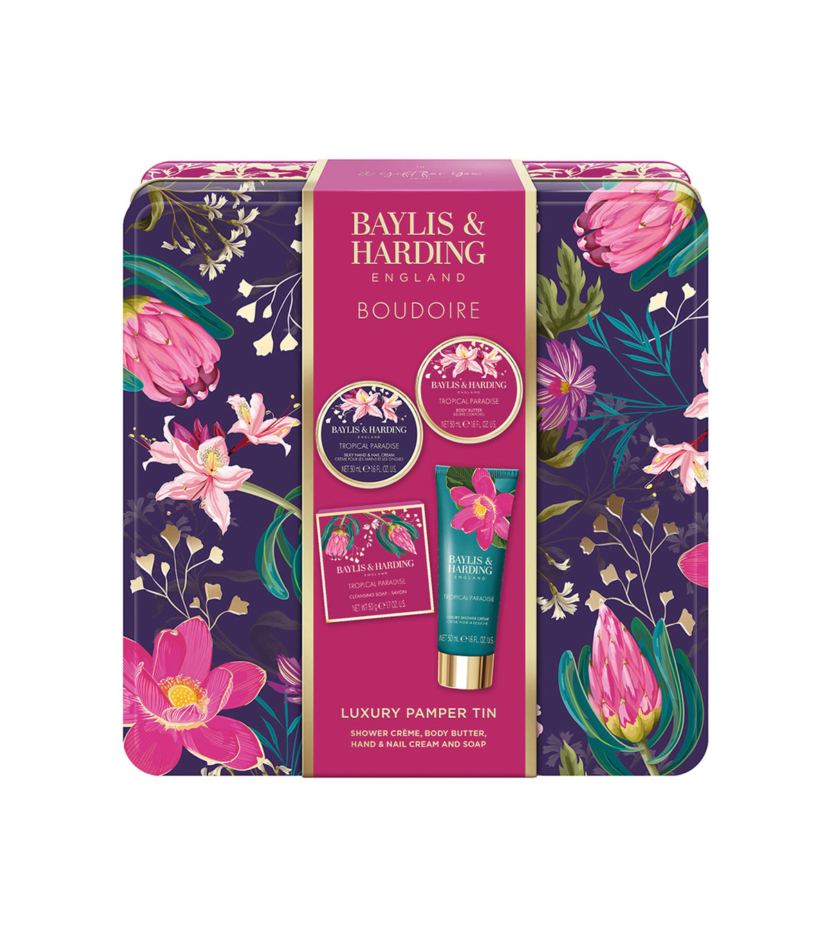 Boudoire Luxury Pamper Tin Gift Set