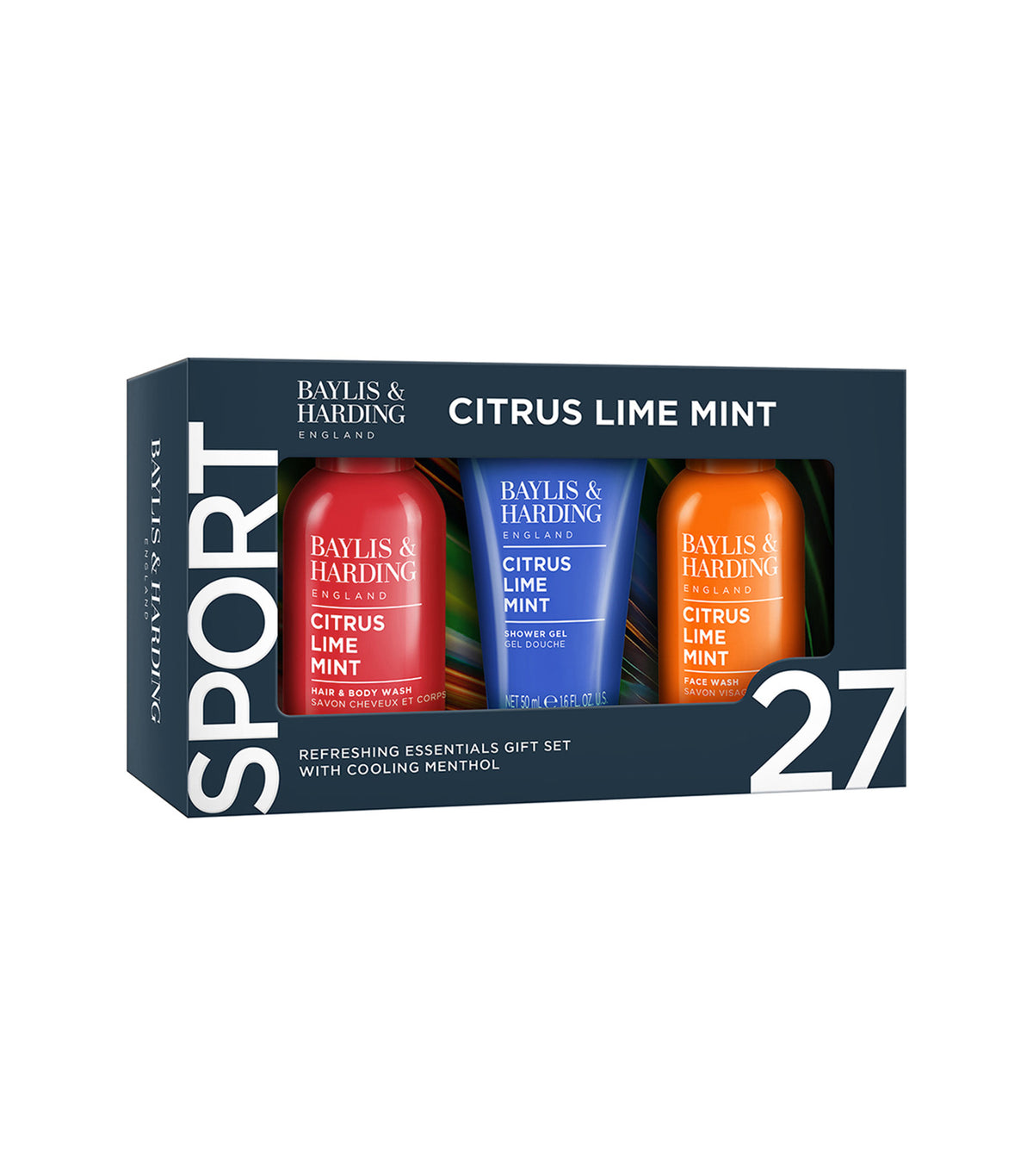 Citrus, Lime & Mint Men's Refreshing Essentials Trio Gift Set