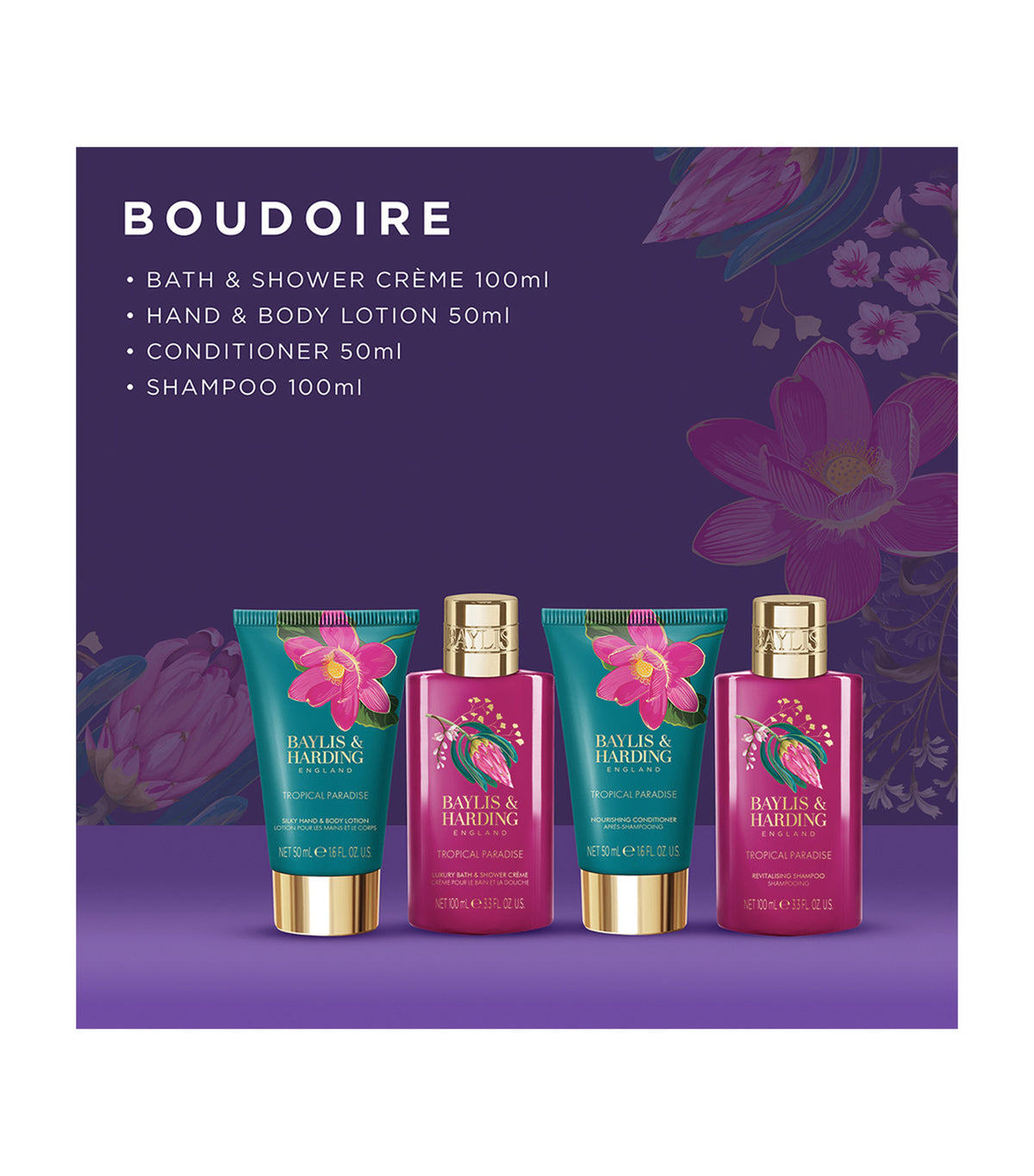 Boudoire Luxury Wash Bag Gift Set