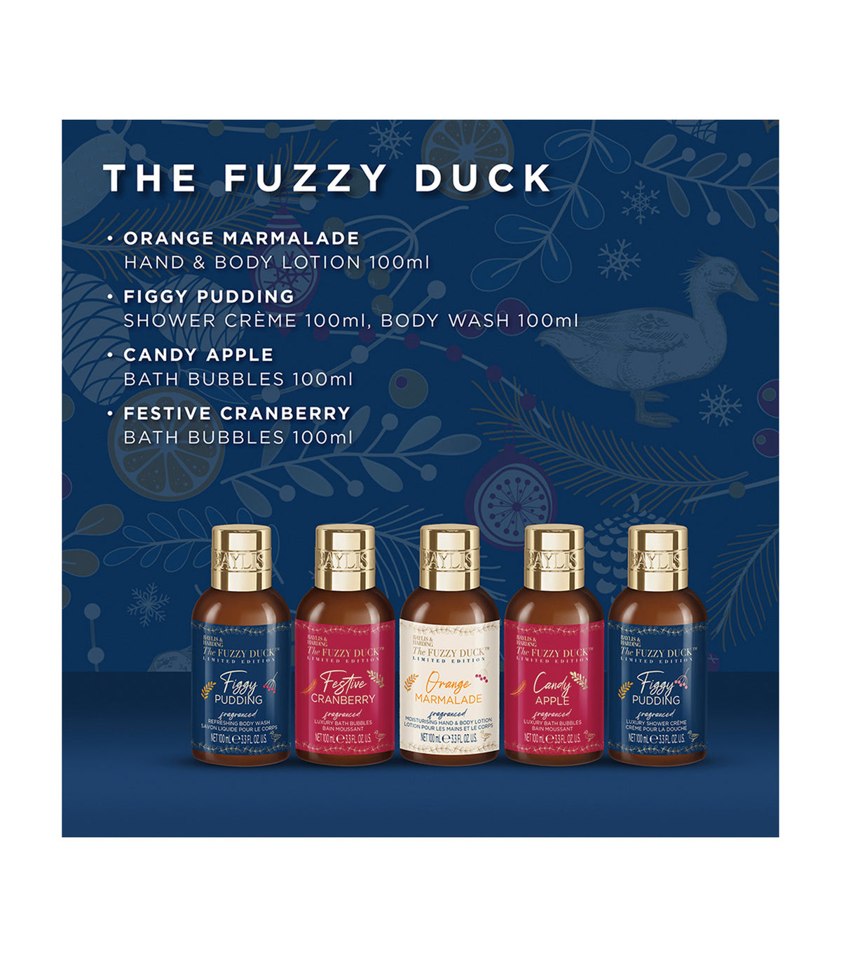 The Fuzzy Duck Winter Wonderland Luxury Festive Treats Gift Set