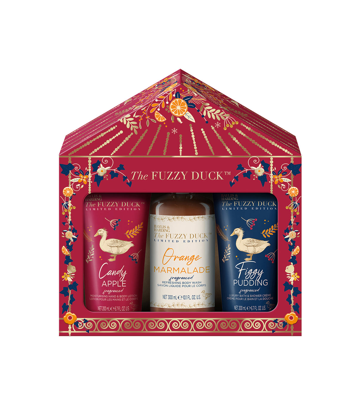 The Fuzzy Duck Winter Wonderland Luxury Body Care Gift Set