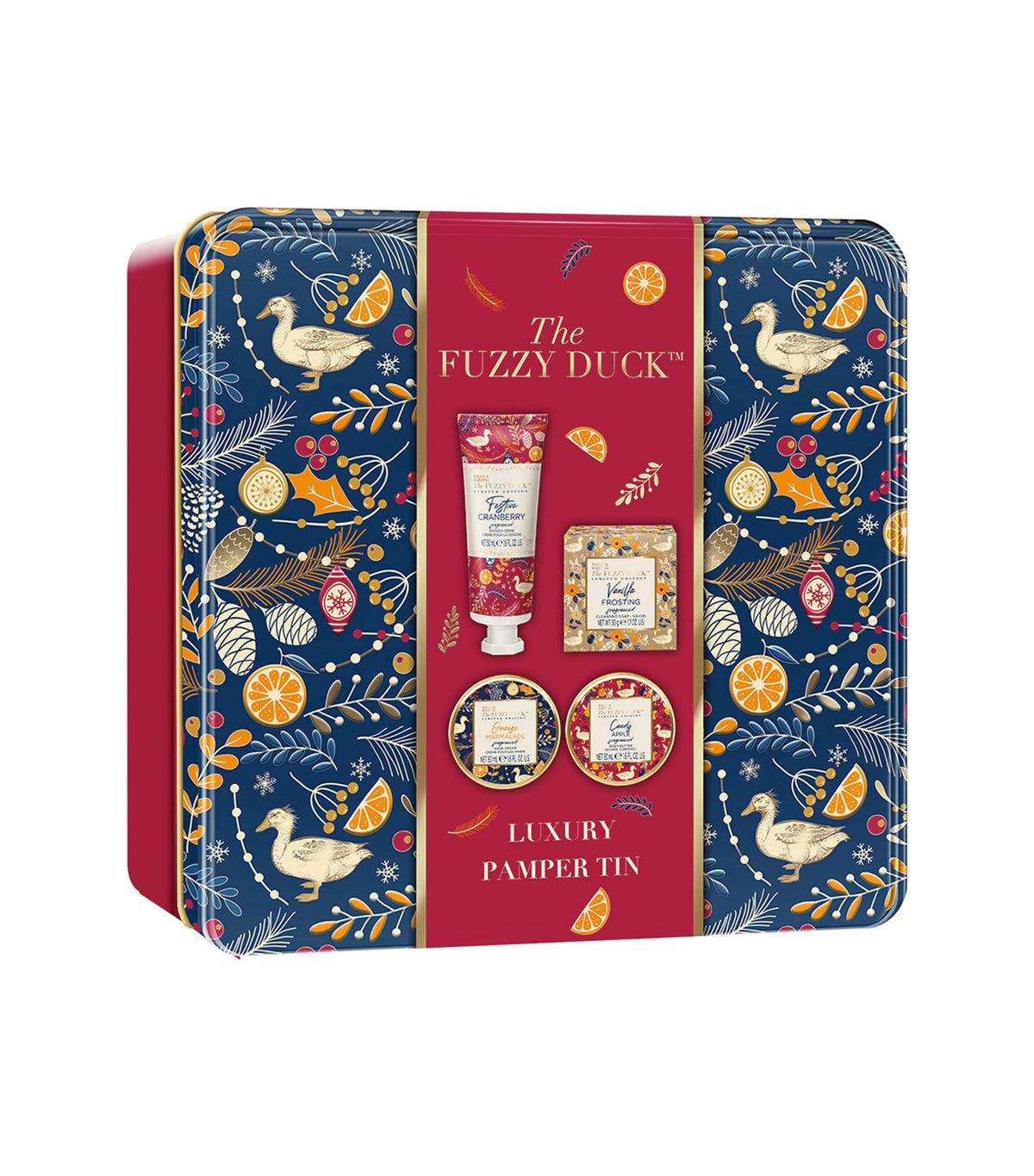 The Fuzzy Duck Winter Wonderland Luxury Pamper Tin Gift Set