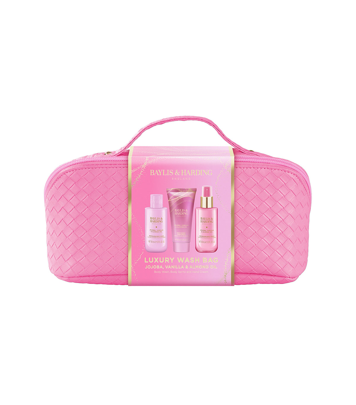 Jojoba, Vanilla and Almond Oil Luxury Wash Bag Gift Set
