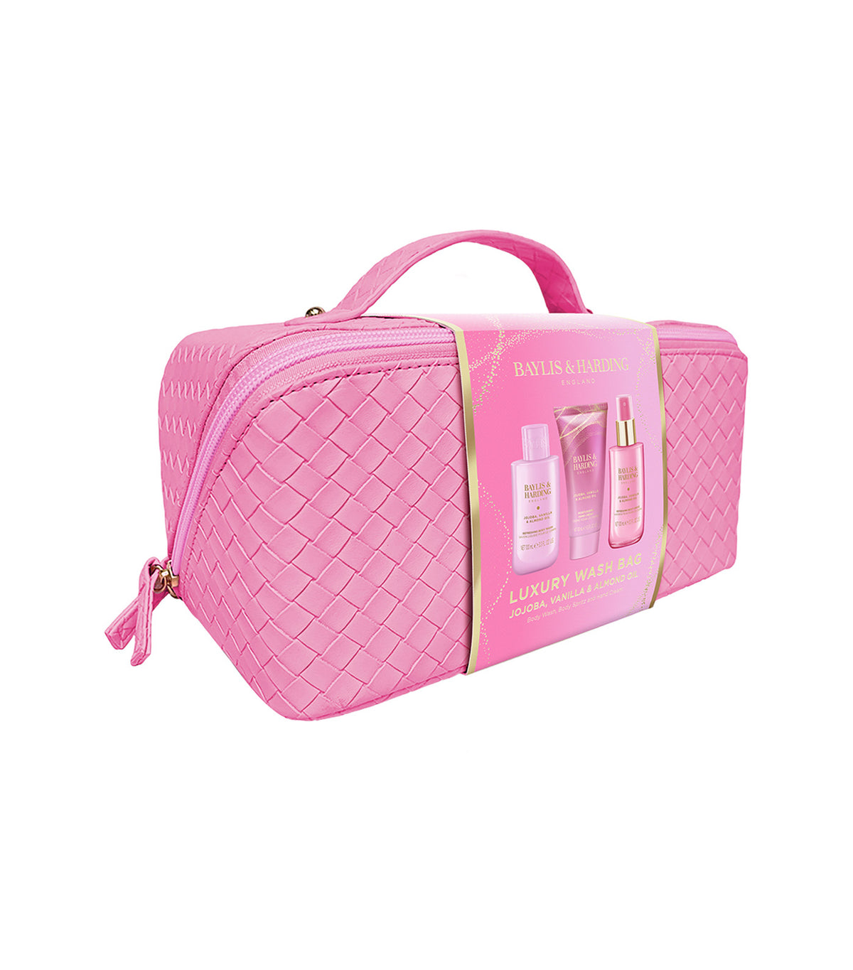 Jojoba, Vanilla and Almond Oil Luxury Wash Bag Gift Set