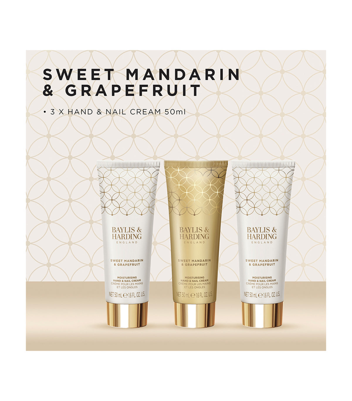 Sweet Mandarin and Grapefruit Indulgent Hand Trio Gift Set