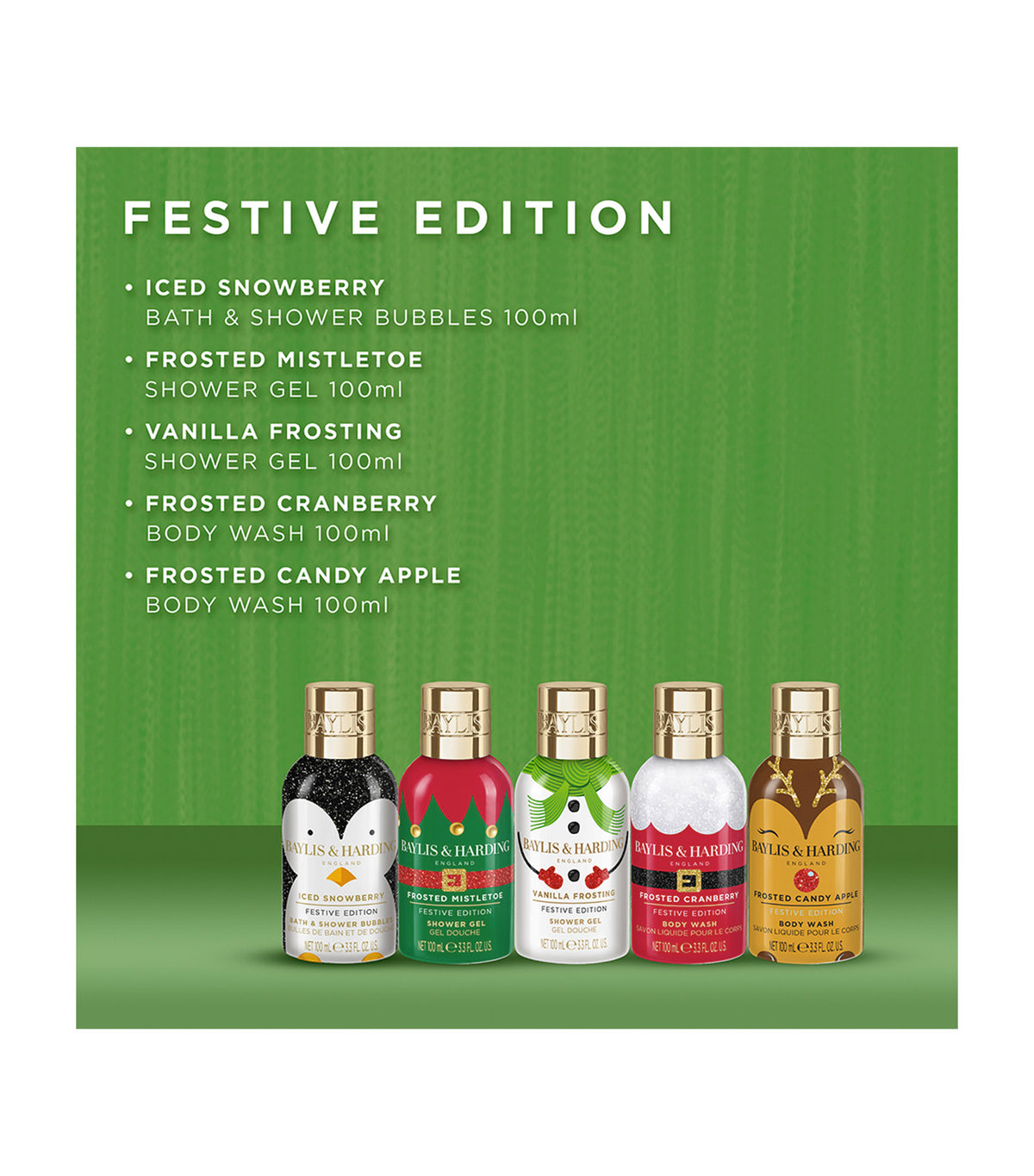 Festive Luxury Assorted Bathing Gift Set