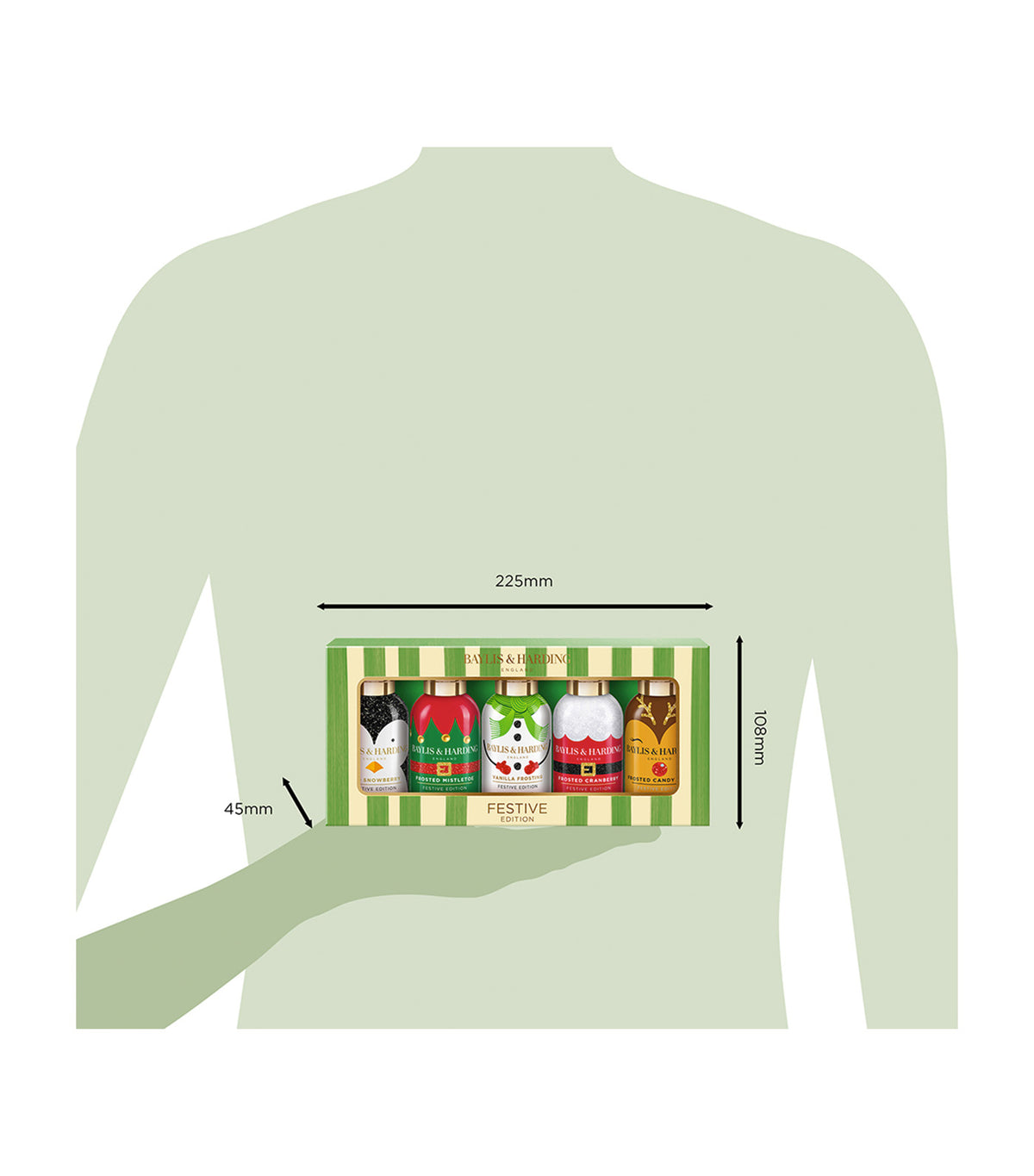 Festive Luxury Assorted Bathing Gift Set