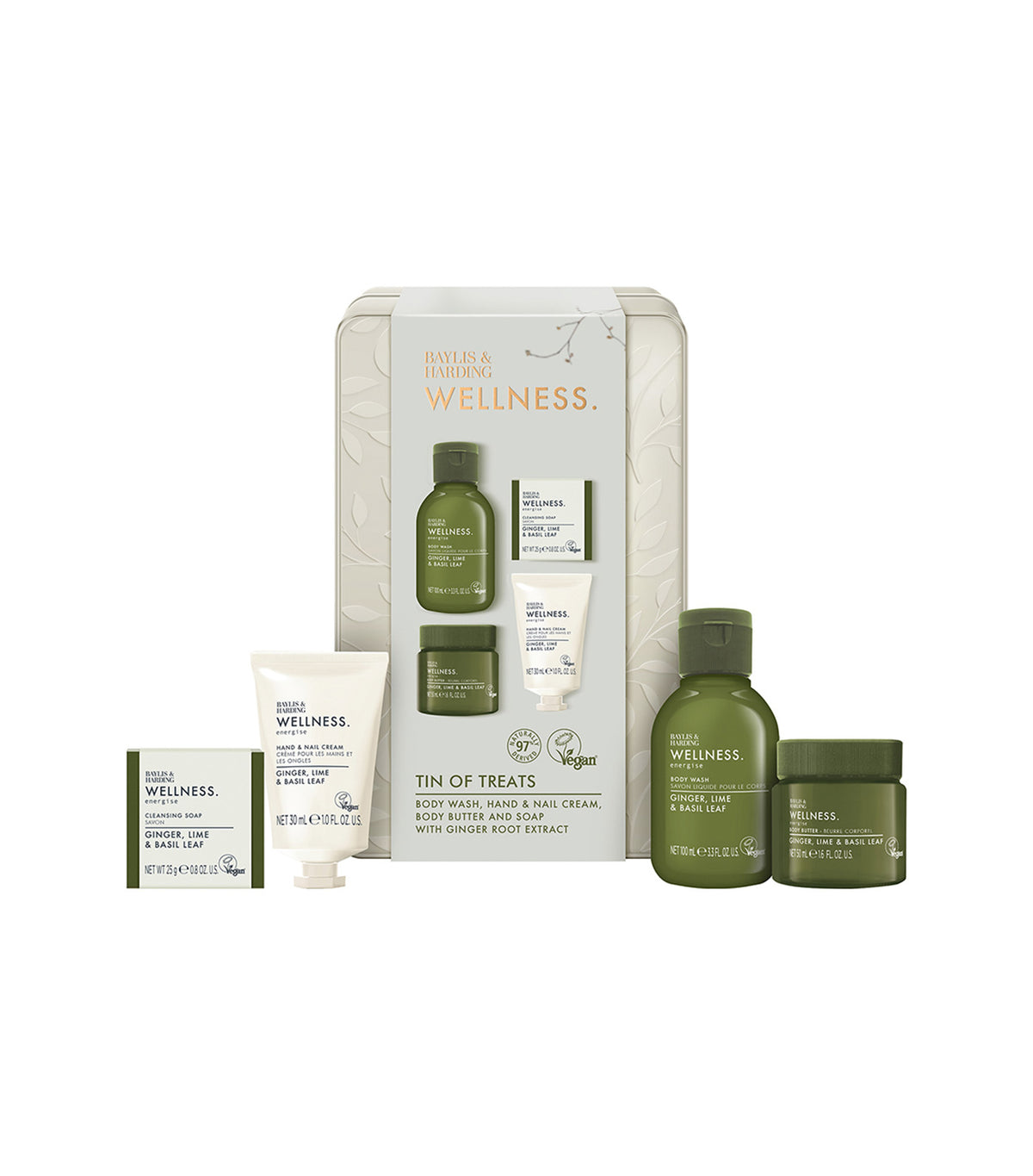 Wellness Tin of Treats Gift Set