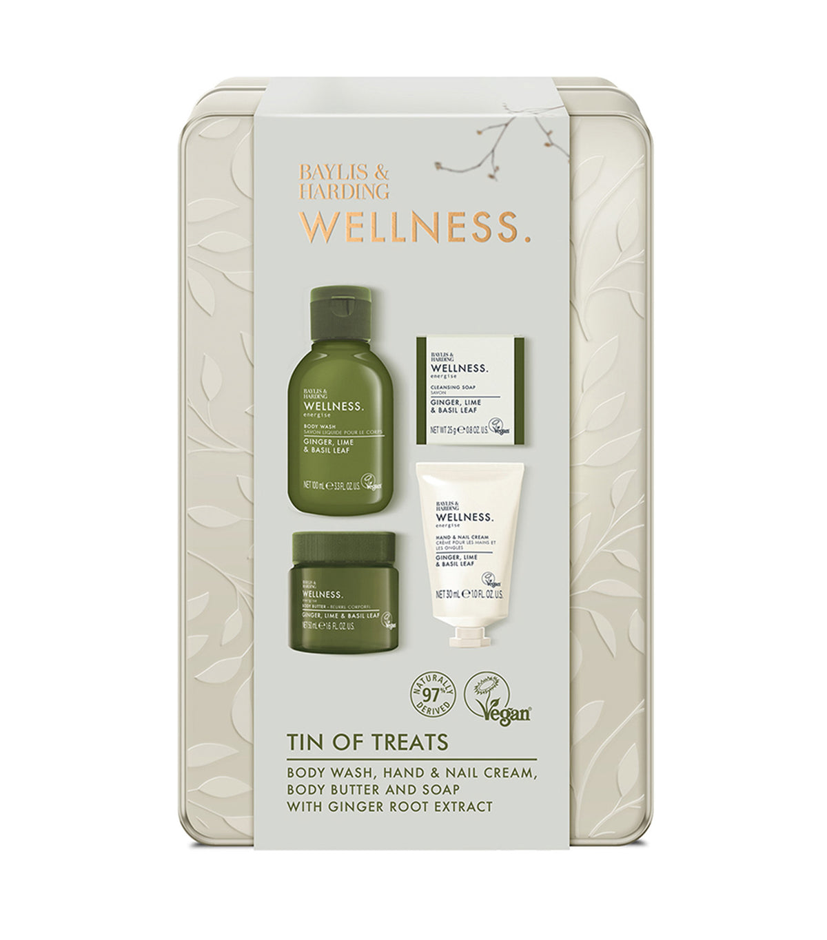 Wellness Tin of Treats Gift Set