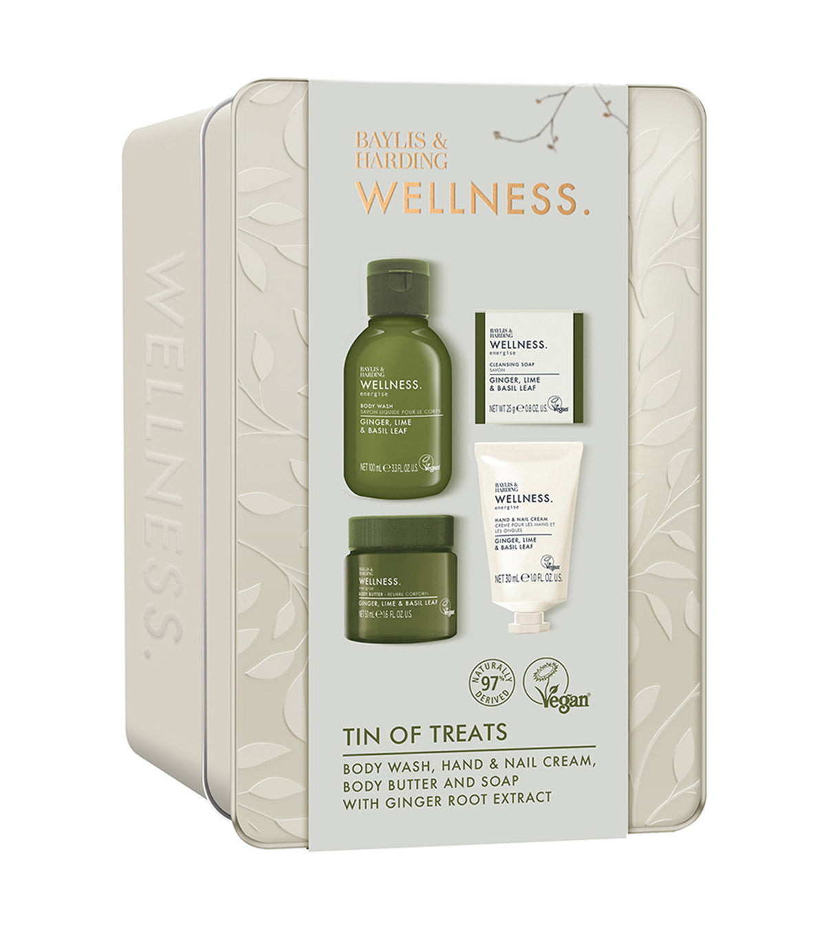 Wellness Tin of Treats Gift Set