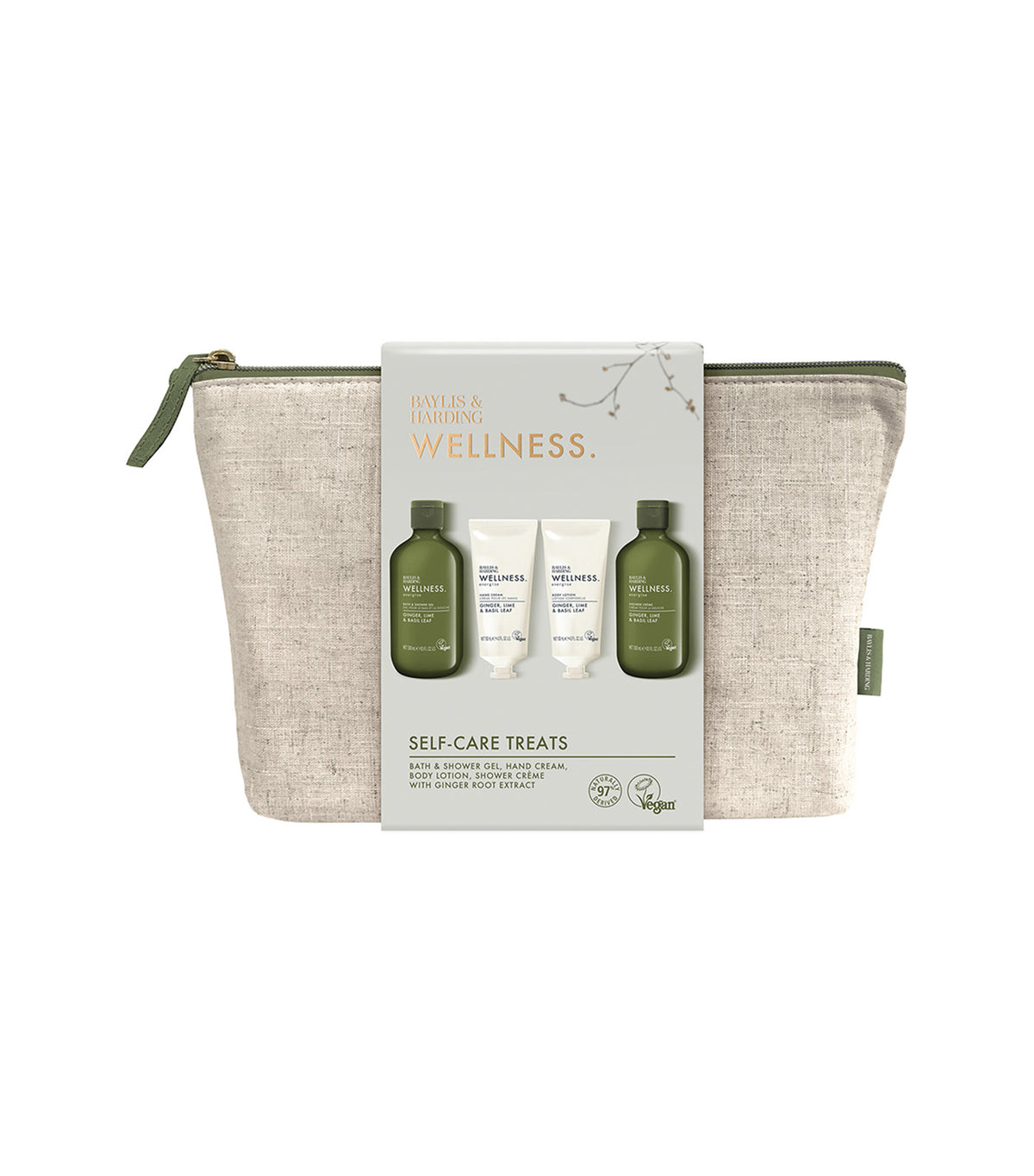 Wellness Self Care Treats Wash Bag Gift Set