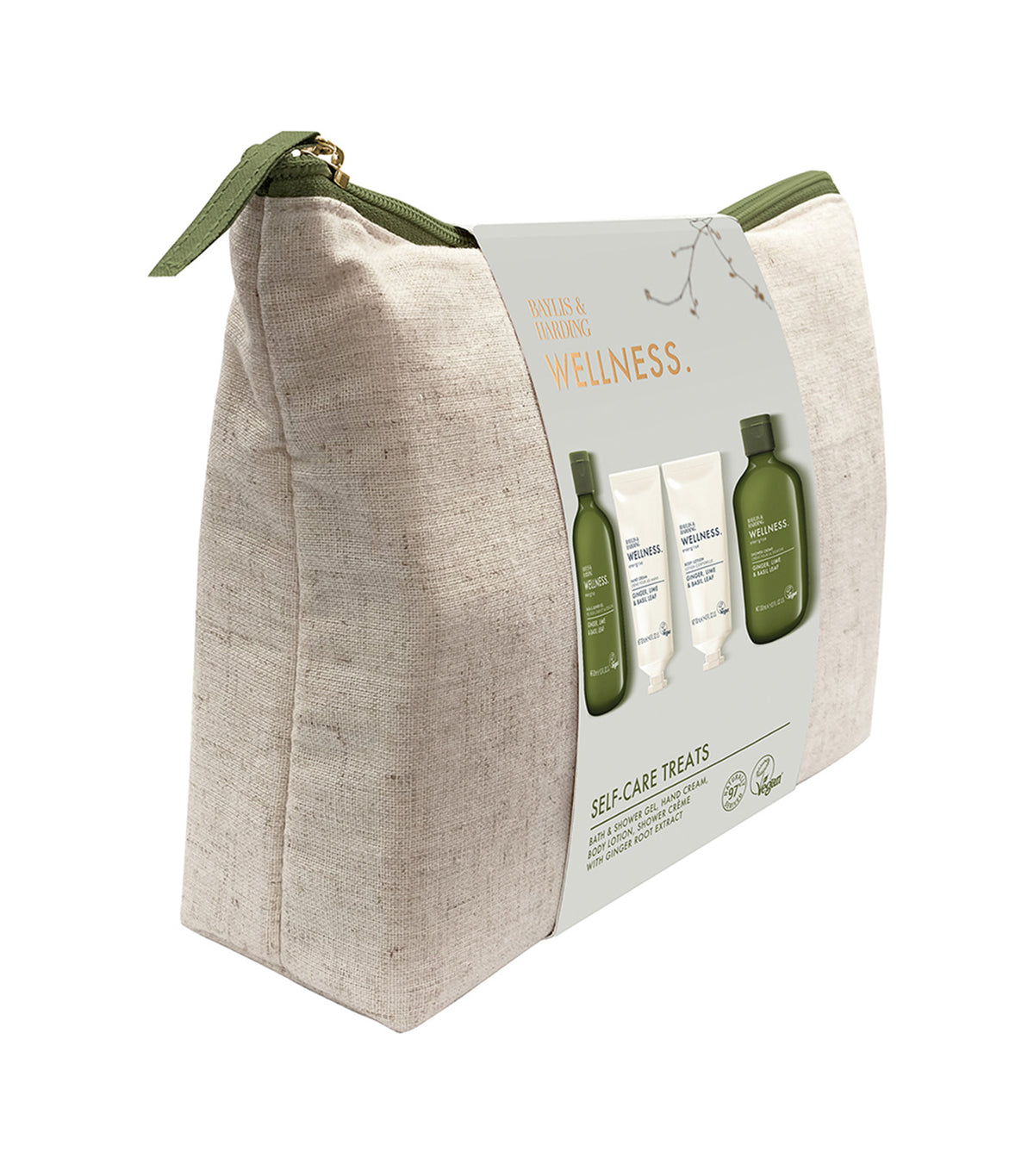 Wellness Self Care Treats Wash Bag Gift Set