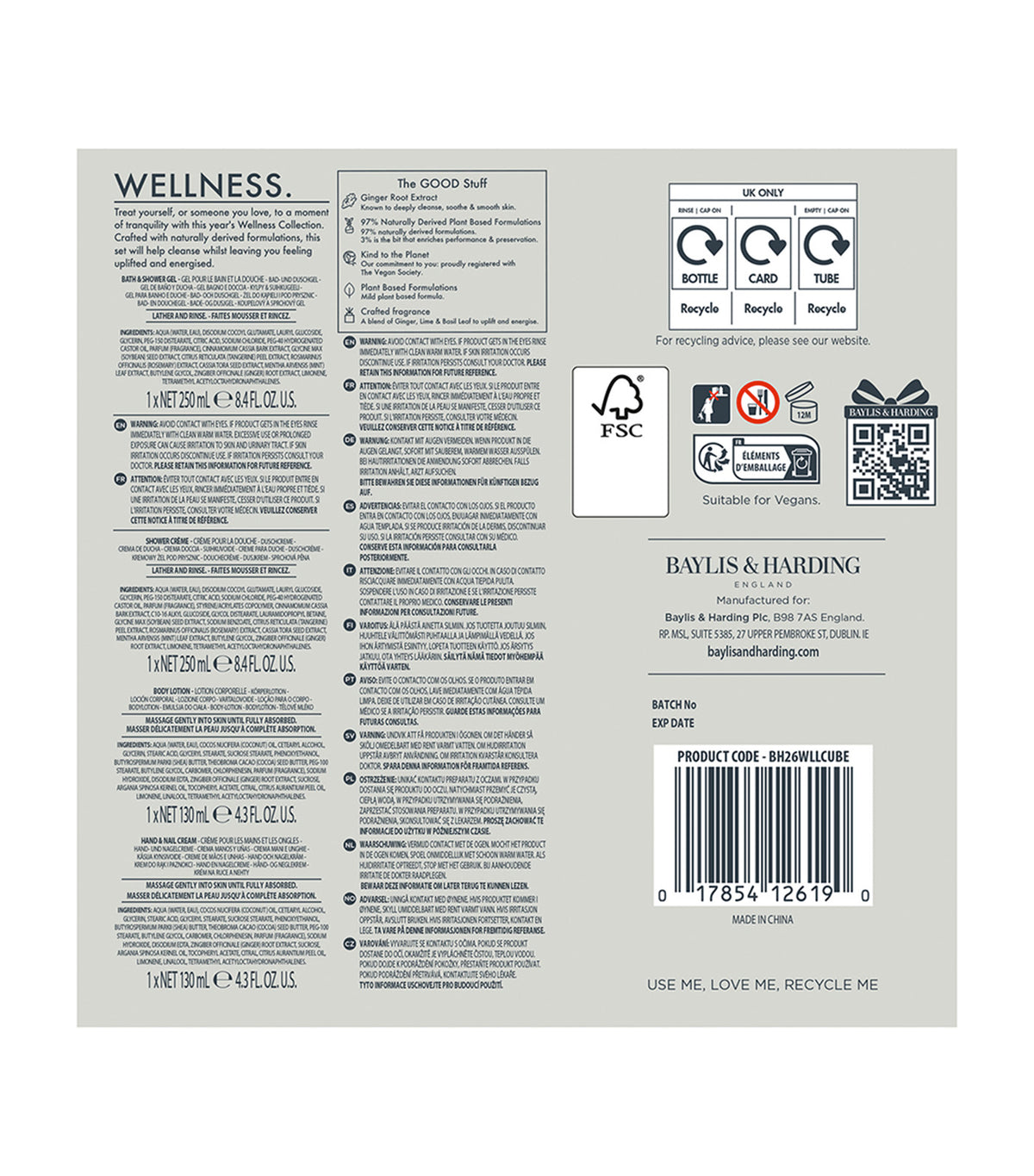 Wellness Box of Bliss Gift Set