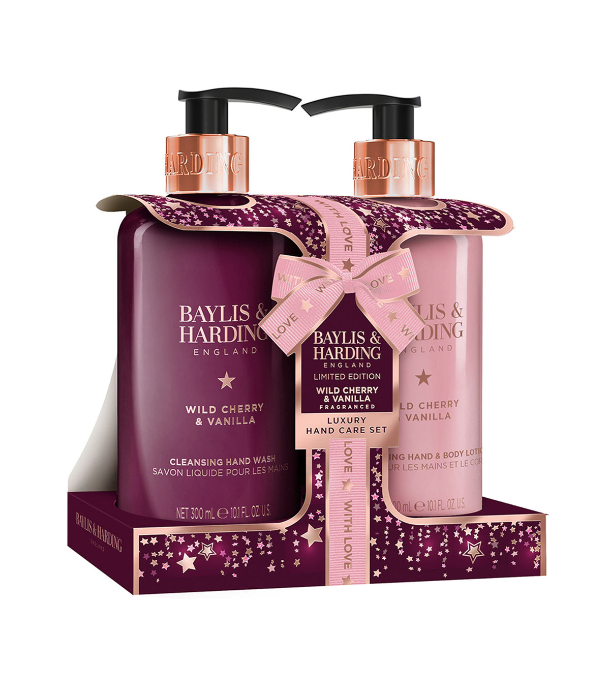 Wild Cherry and Vanilla Luxury Hand Care Gift Set